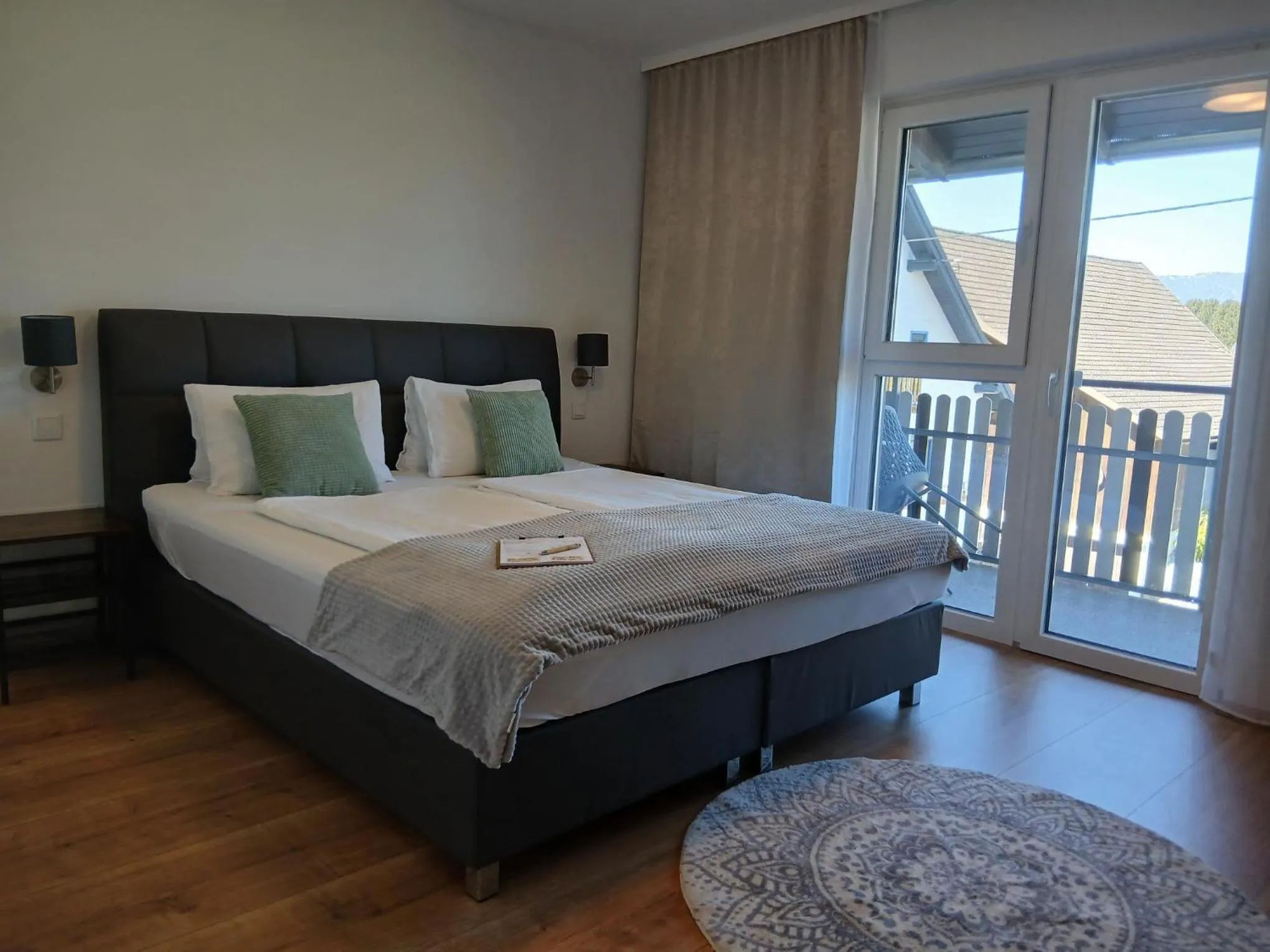 Bed in Hotel Fuchs & Hase SELF CHECK IN