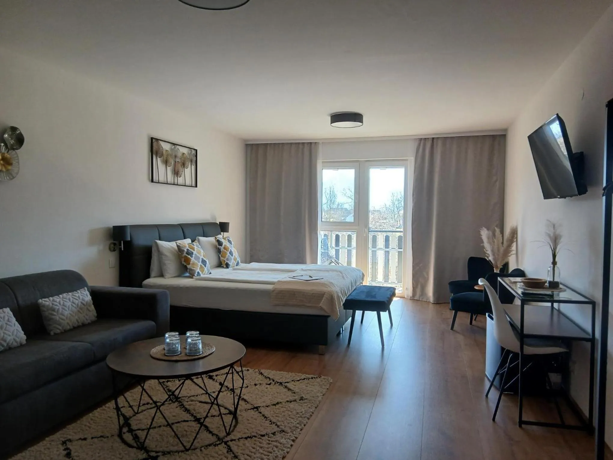 Bed in Hotel Fuchs & Hase SELF CHECK IN