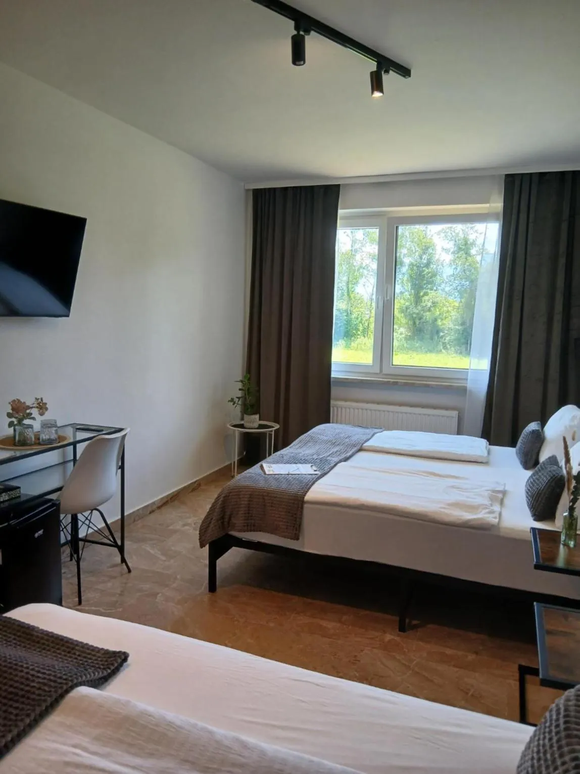 Bed in Hotel Fuchs & Hase SELF CHECK IN