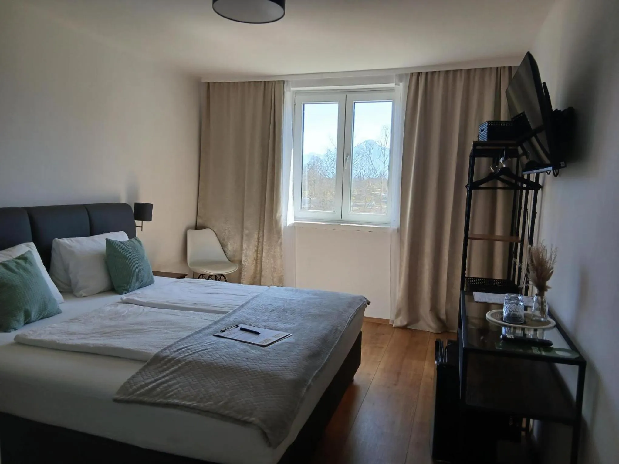 Bed in Hotel Fuchs & Hase SELF CHECK IN