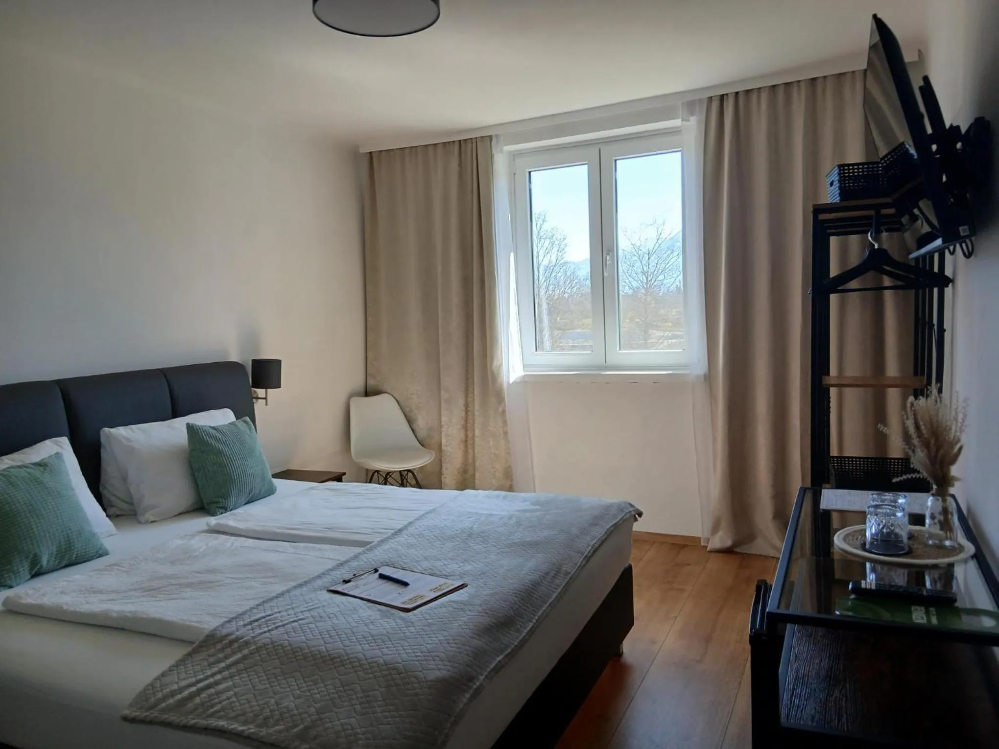 Bed in Hotel Fuchs & Hase SELF CHECK IN