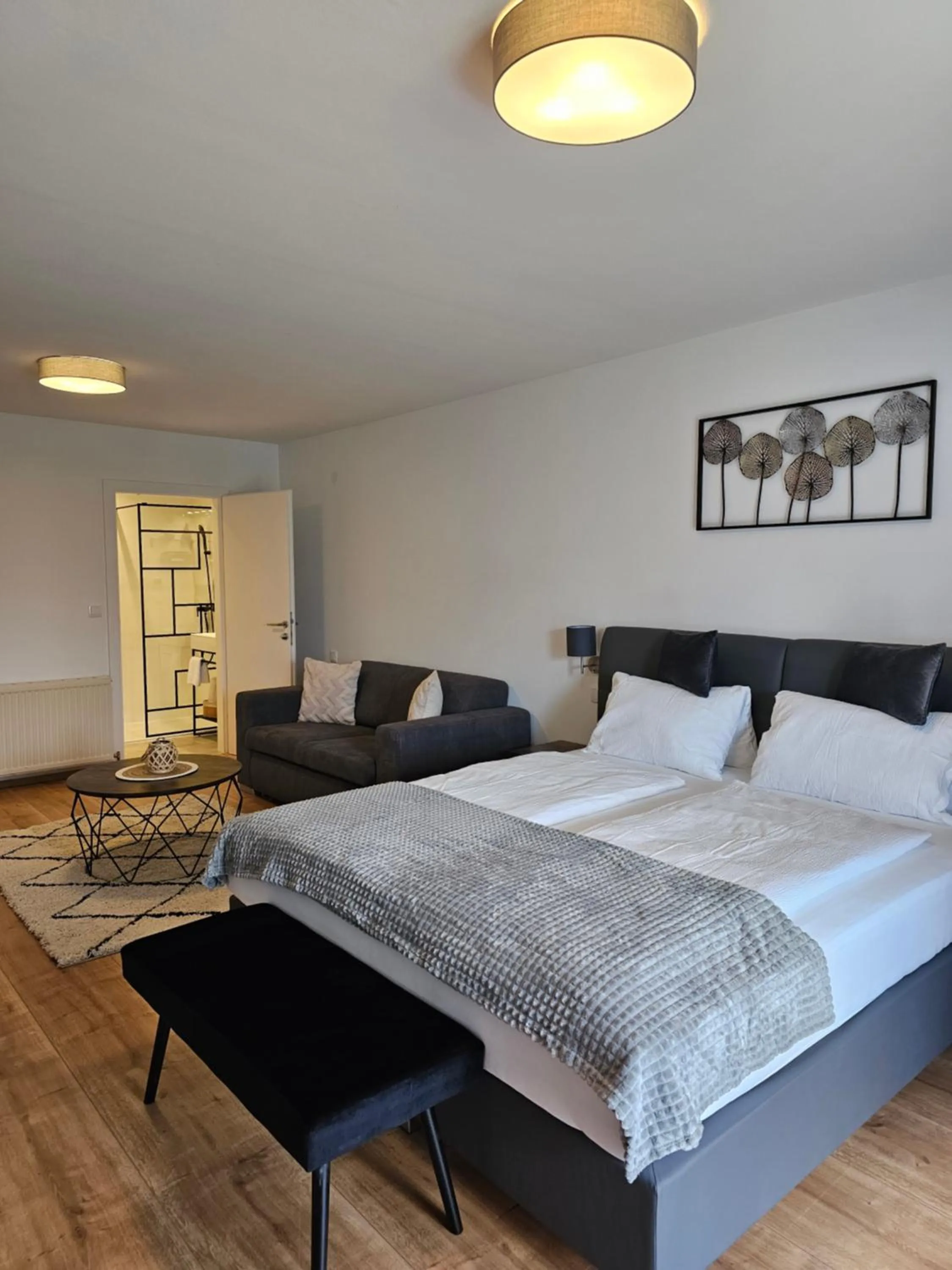 Bed in Hotel Fuchs & Hase SELF CHECK IN