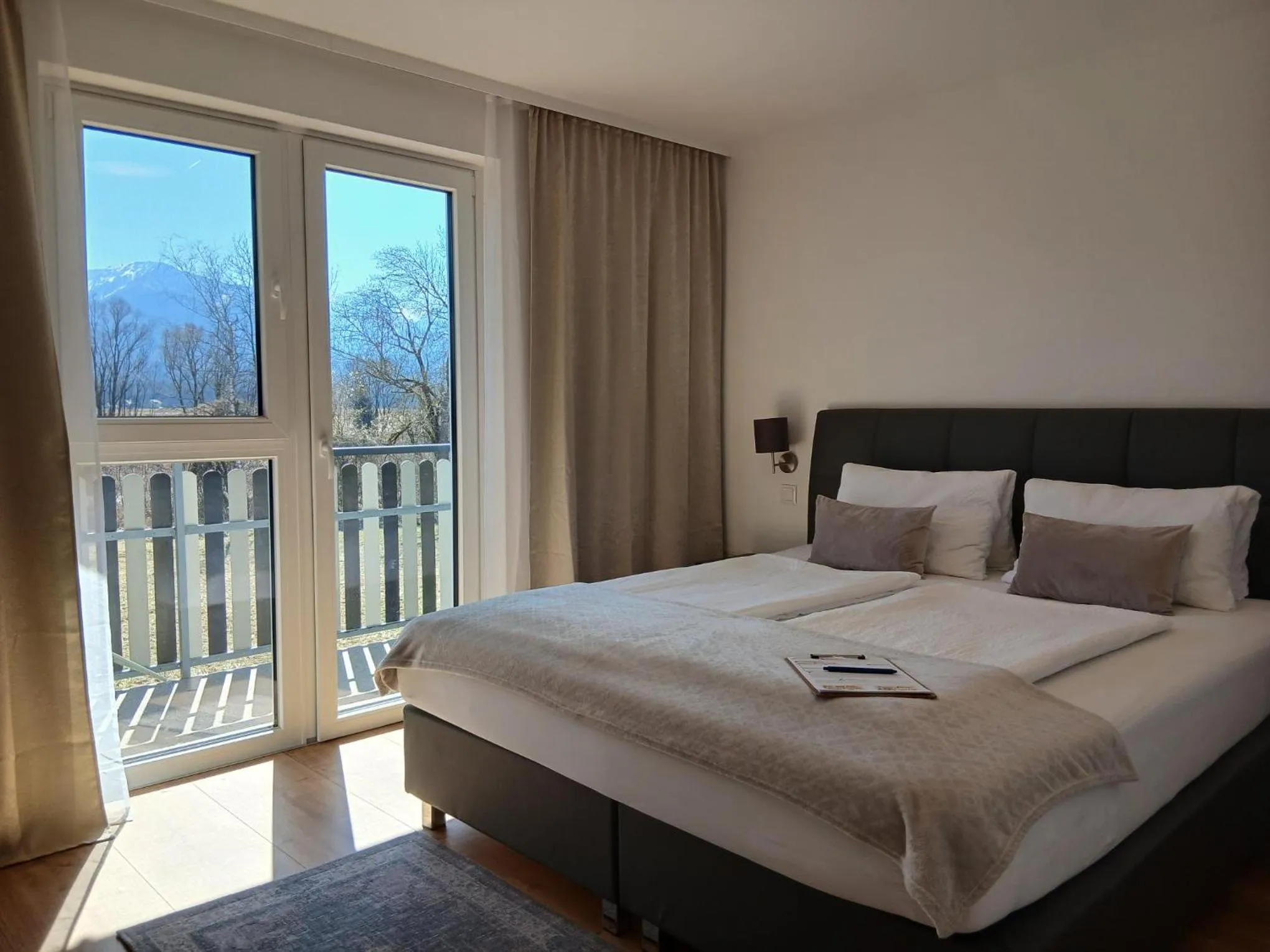 Bed in Hotel Fuchs & Hase SELF CHECK IN