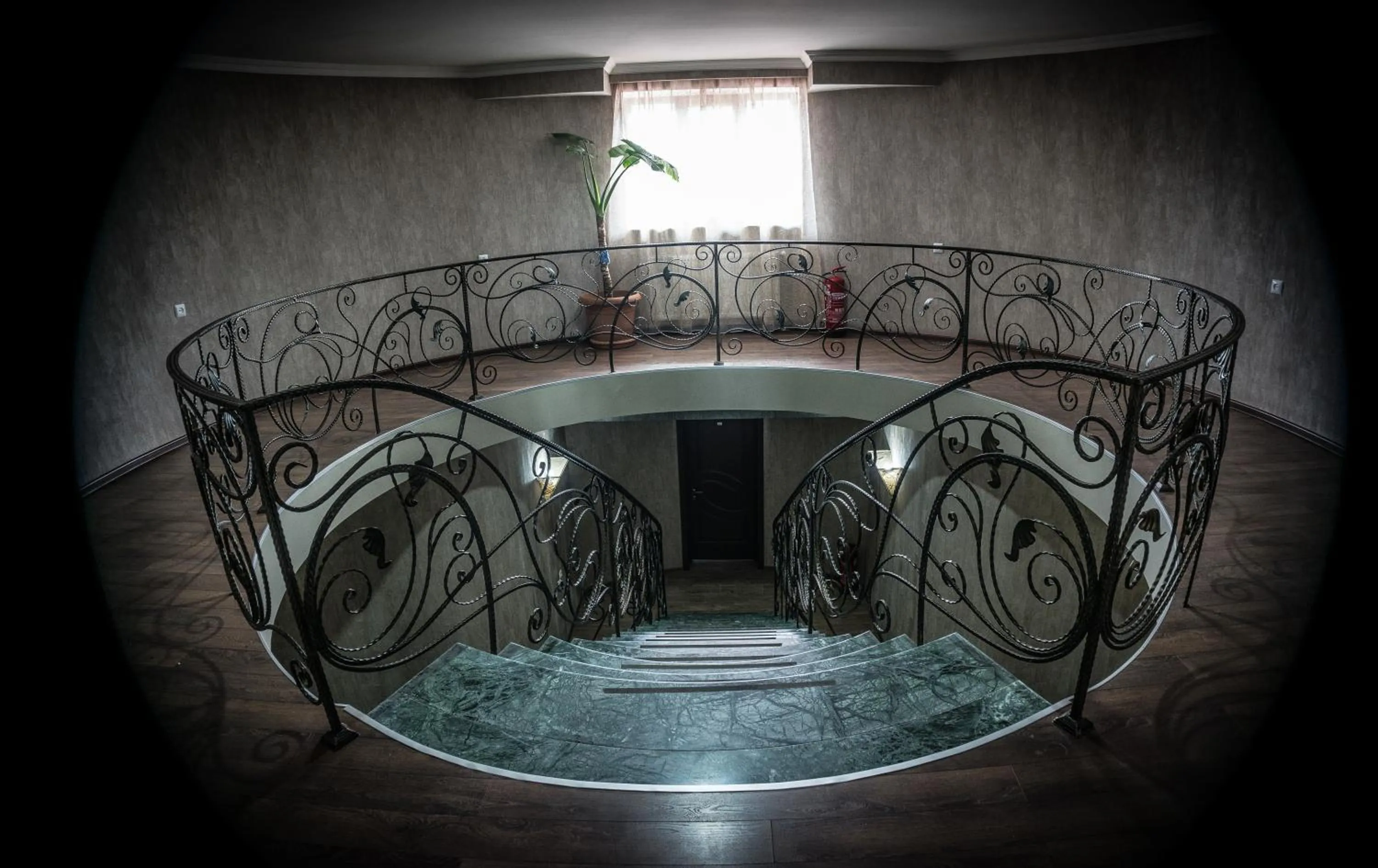 Communal lounge/ TV room in Hotel Tiflis