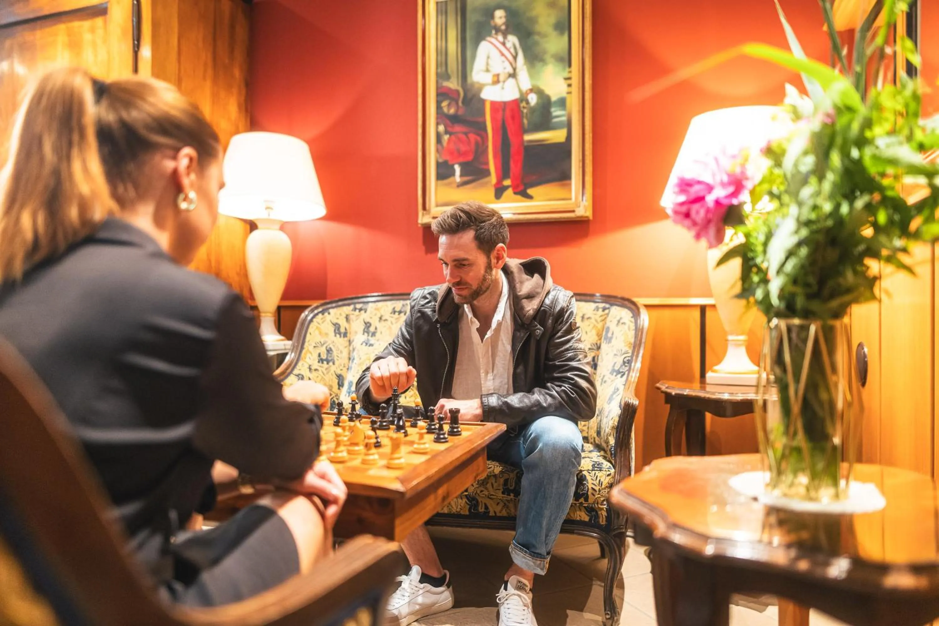 Seating area in Cella Central Historic Boutique Hotel