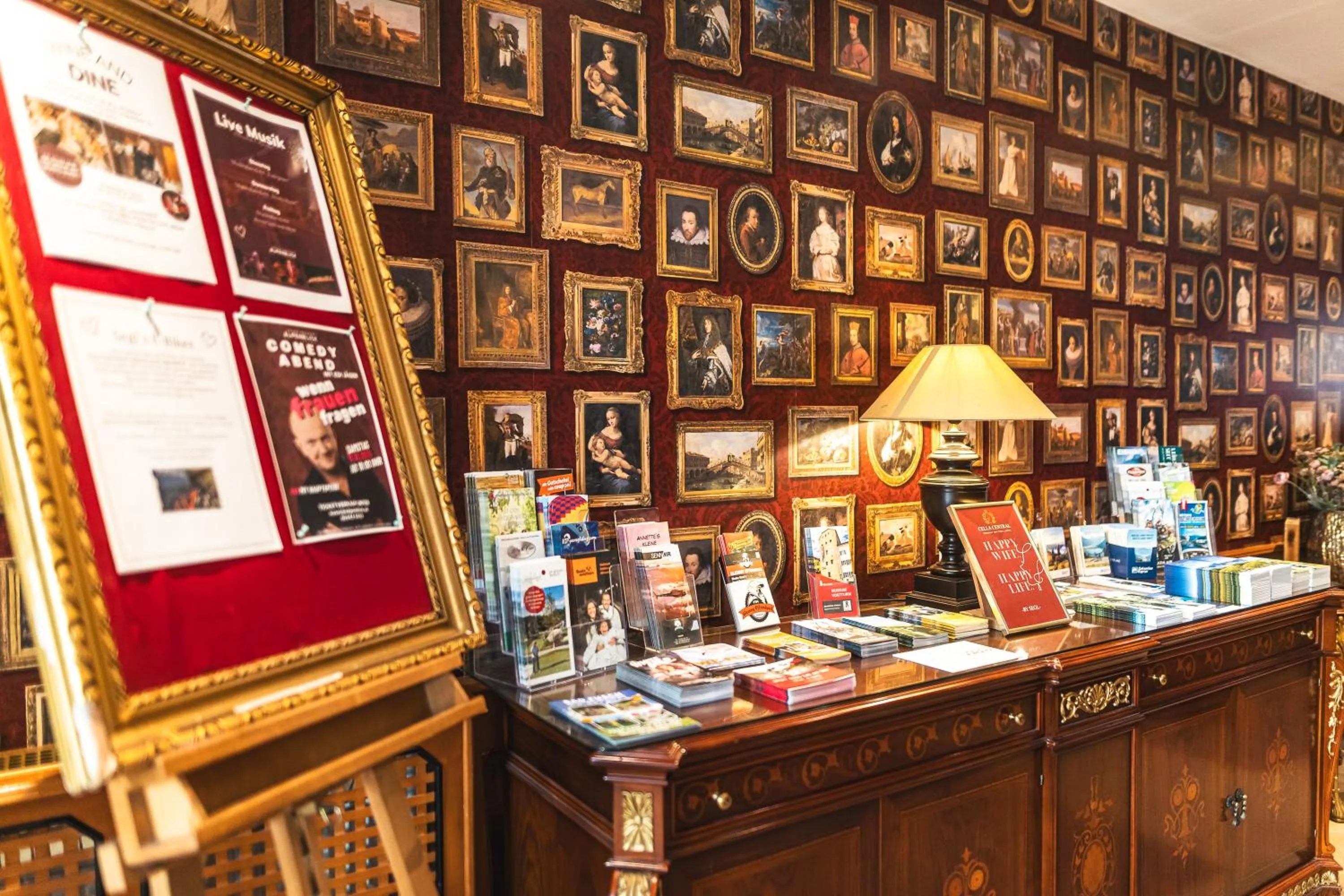 Lobby or reception in Cella Central Historic Boutique Hotel