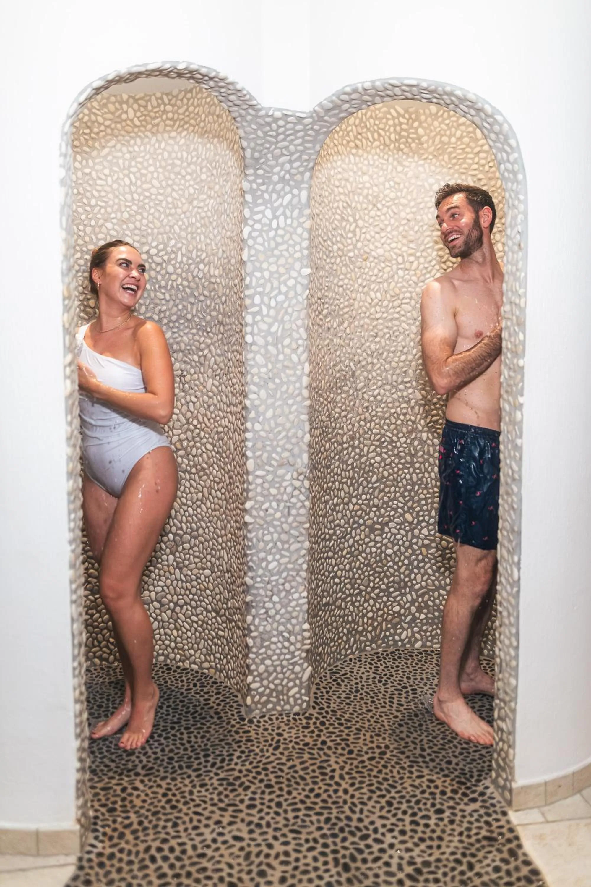 Shower in Cella Central Historic Boutique Hotel