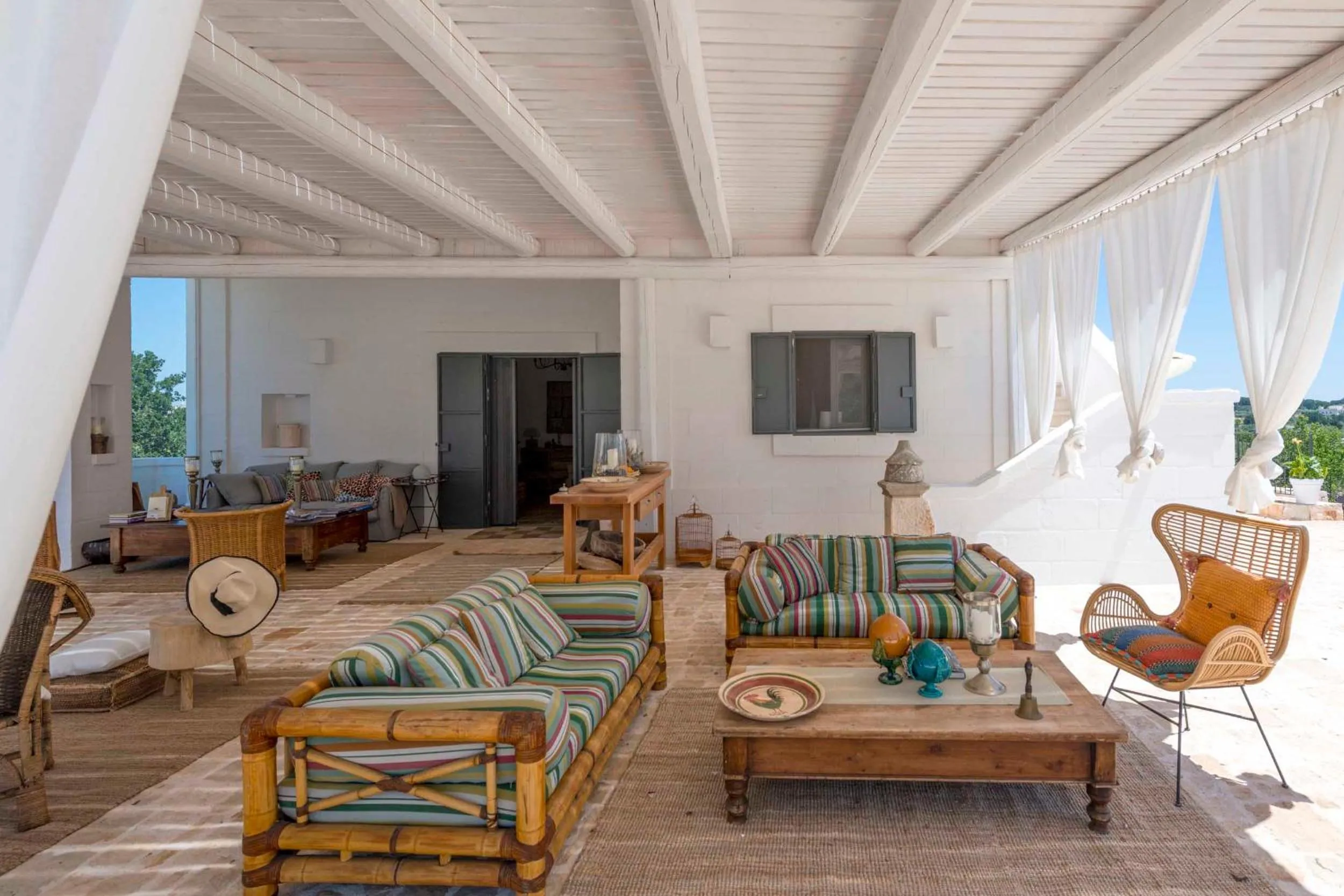 Communal lounge/ TV room in Tenuta del Lauro