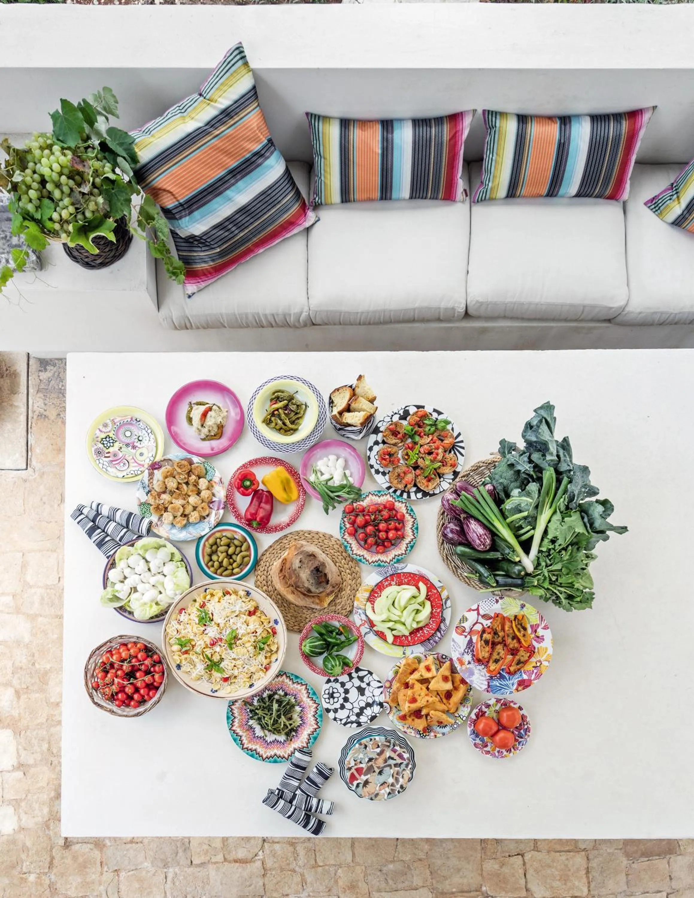 Living room in Tenuta del Lauro