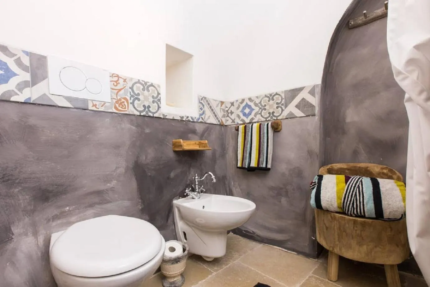 Bathroom in Tenuta del Lauro
