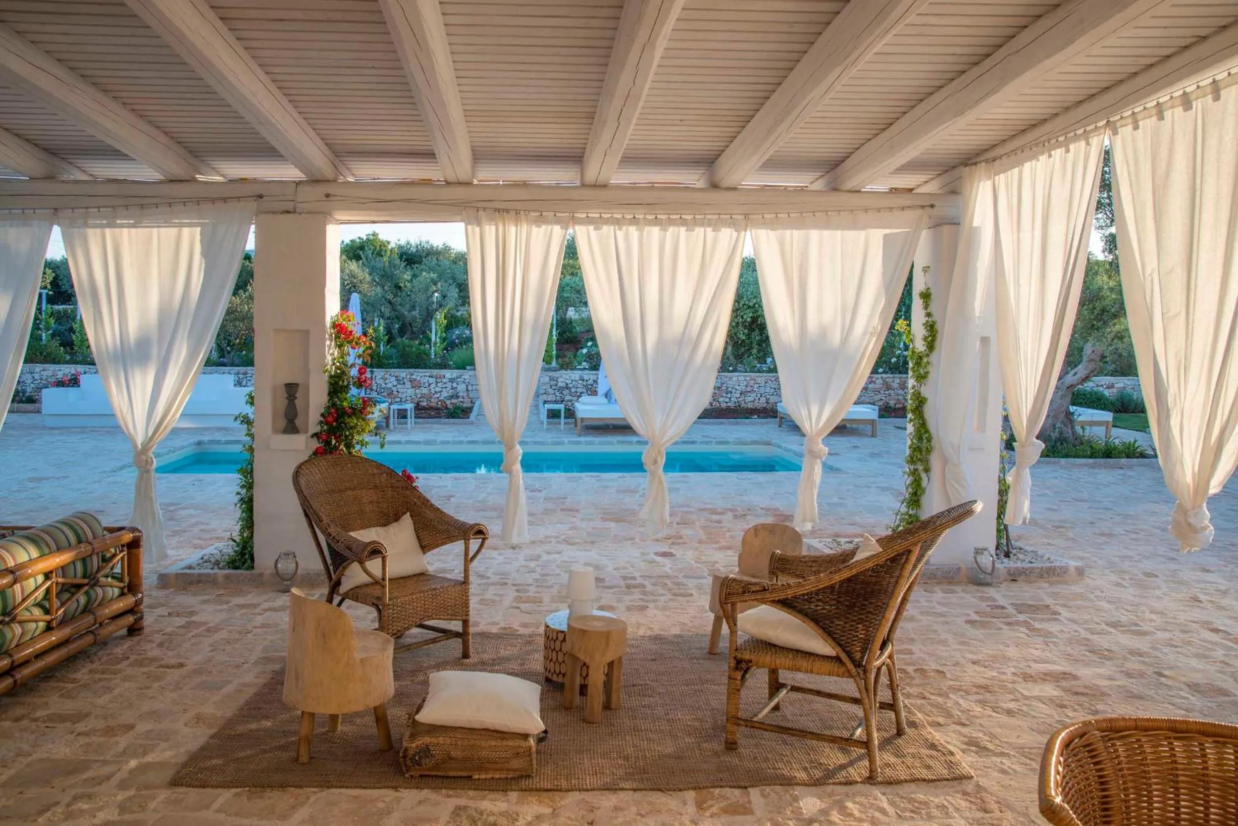 Communal lounge/ TV room in Tenuta del Lauro
