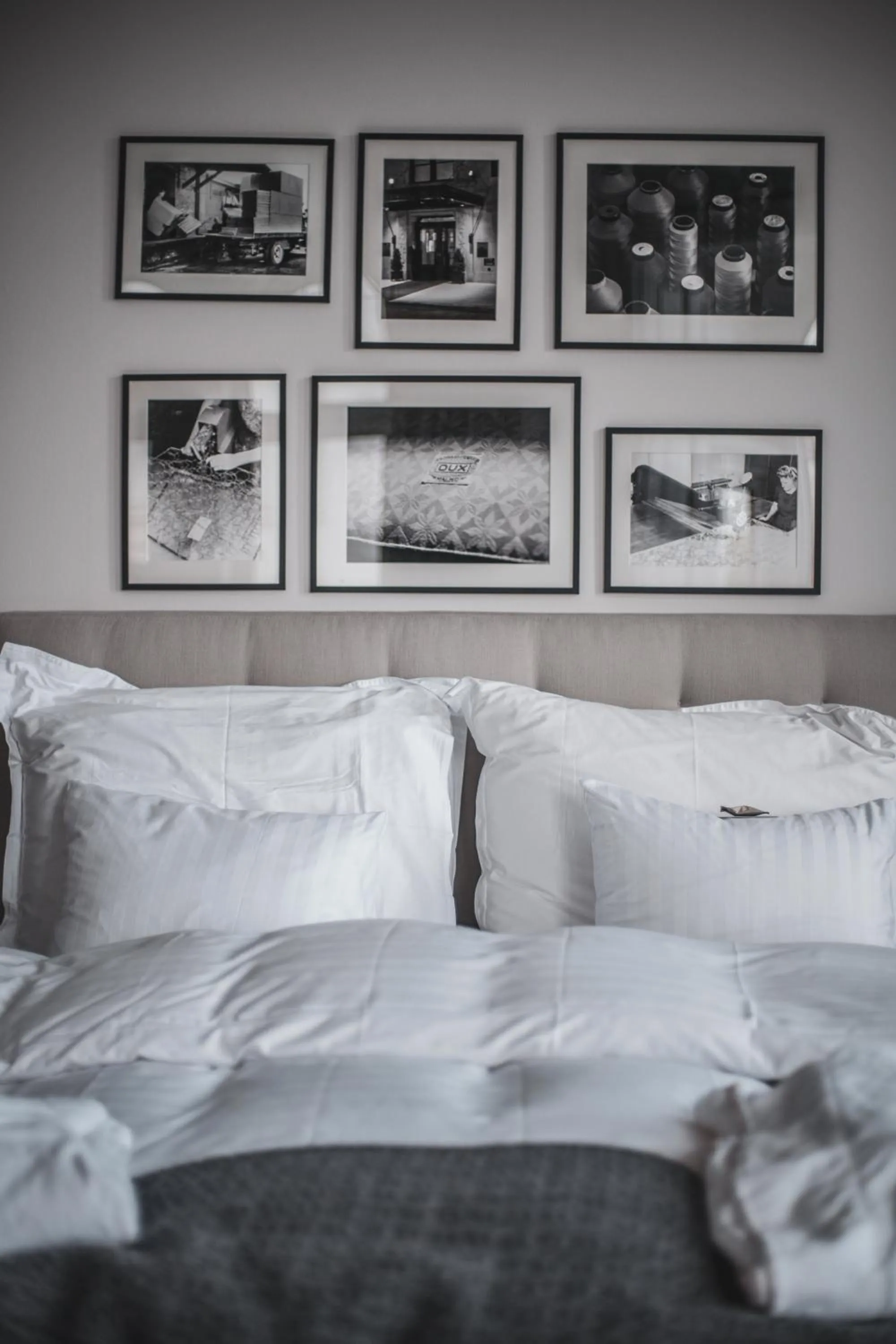 Bedroom, Bed in The Duxiana Malmö