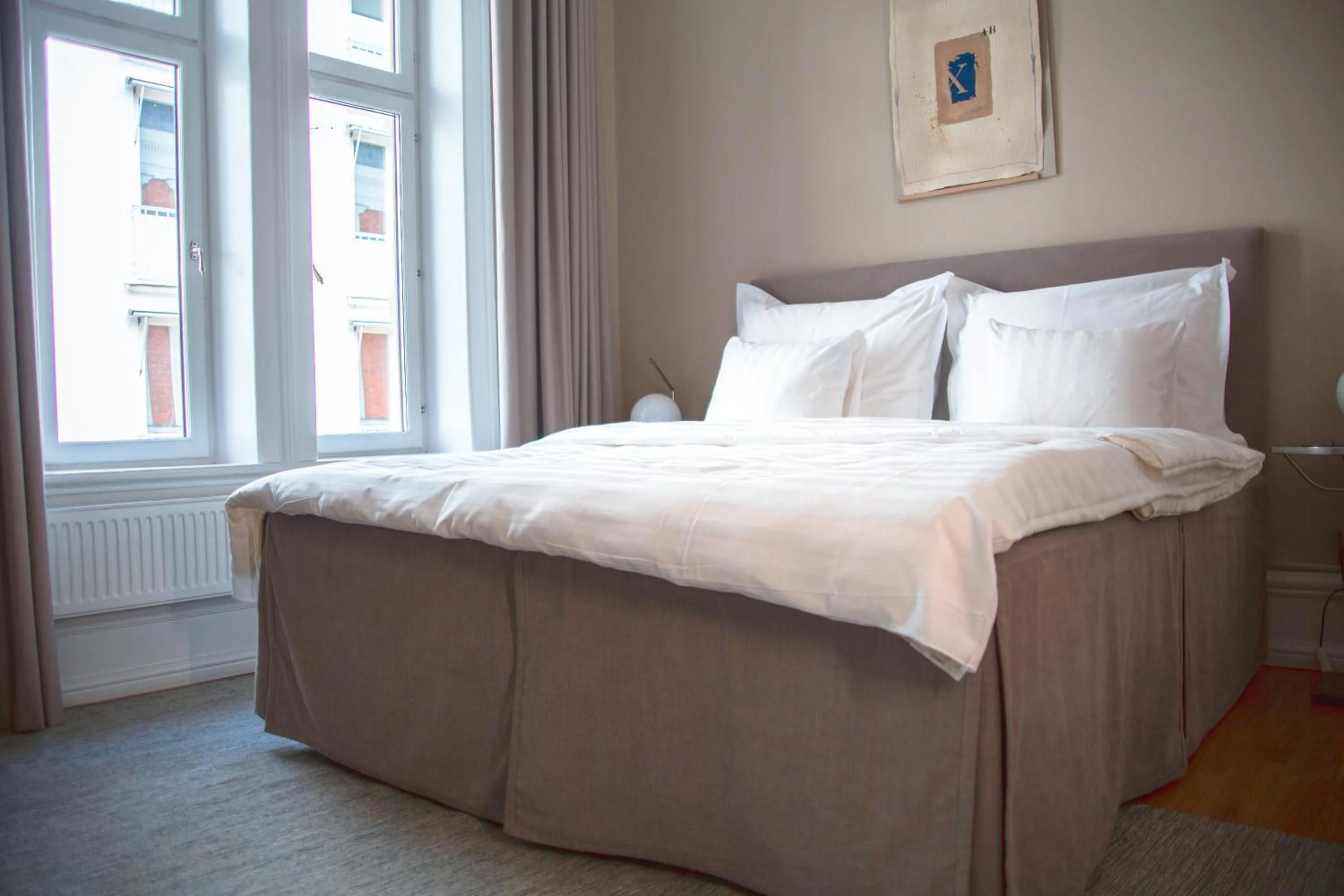 Bed in The Duxiana Malmö