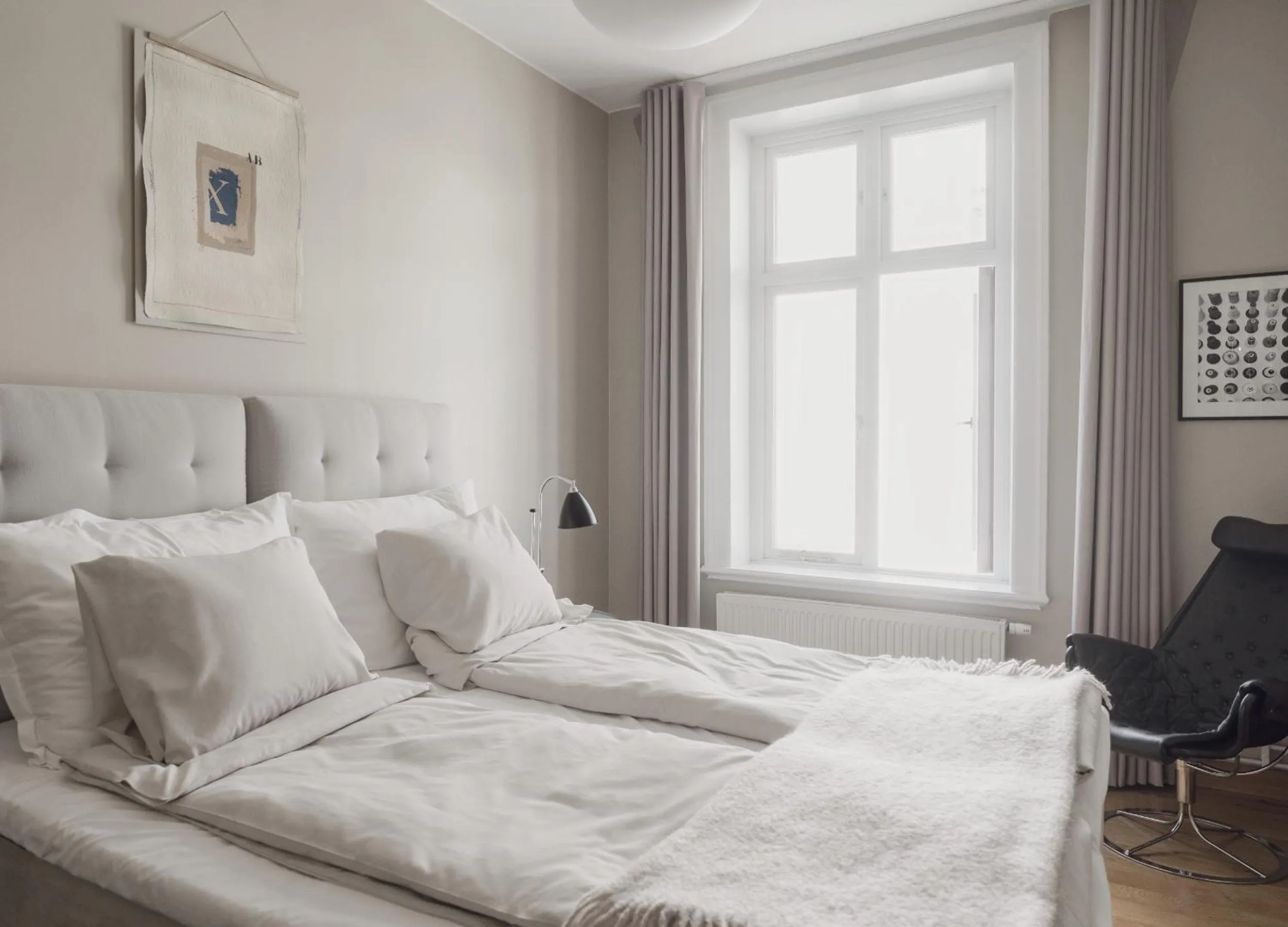 Bed in The Duxiana Malmö