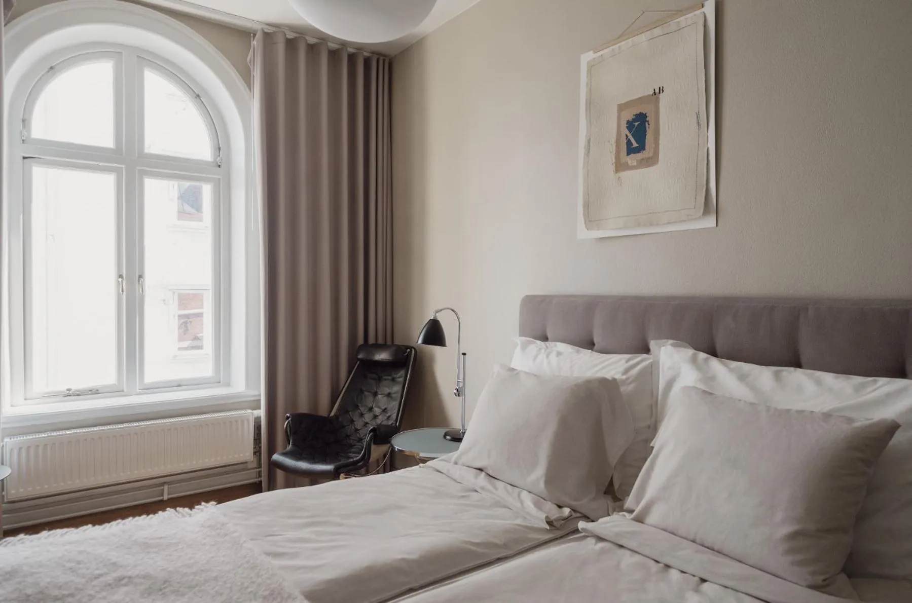 Bed in The Duxiana Malmö