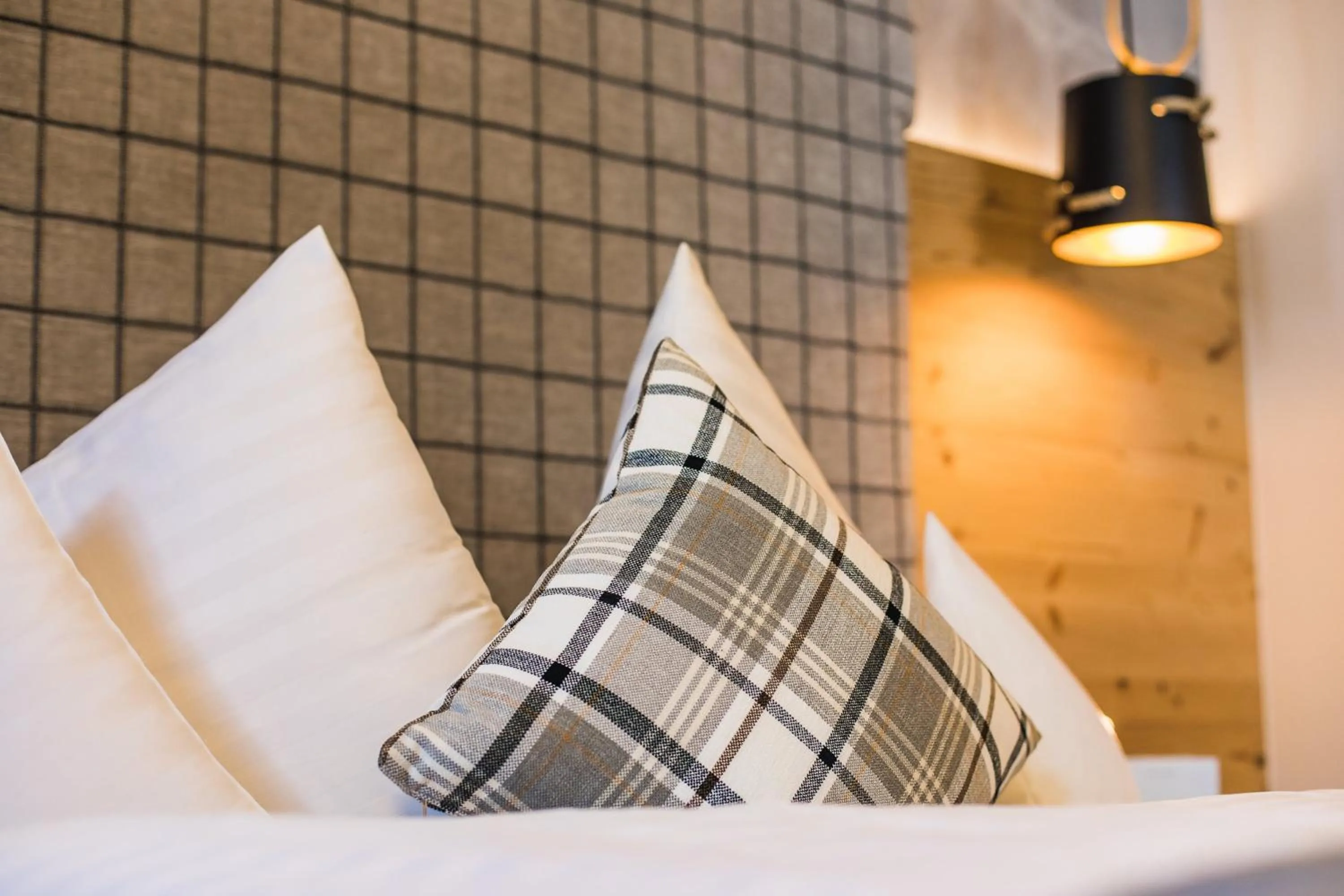 Bed in Hotel Vier Jahreszeiten