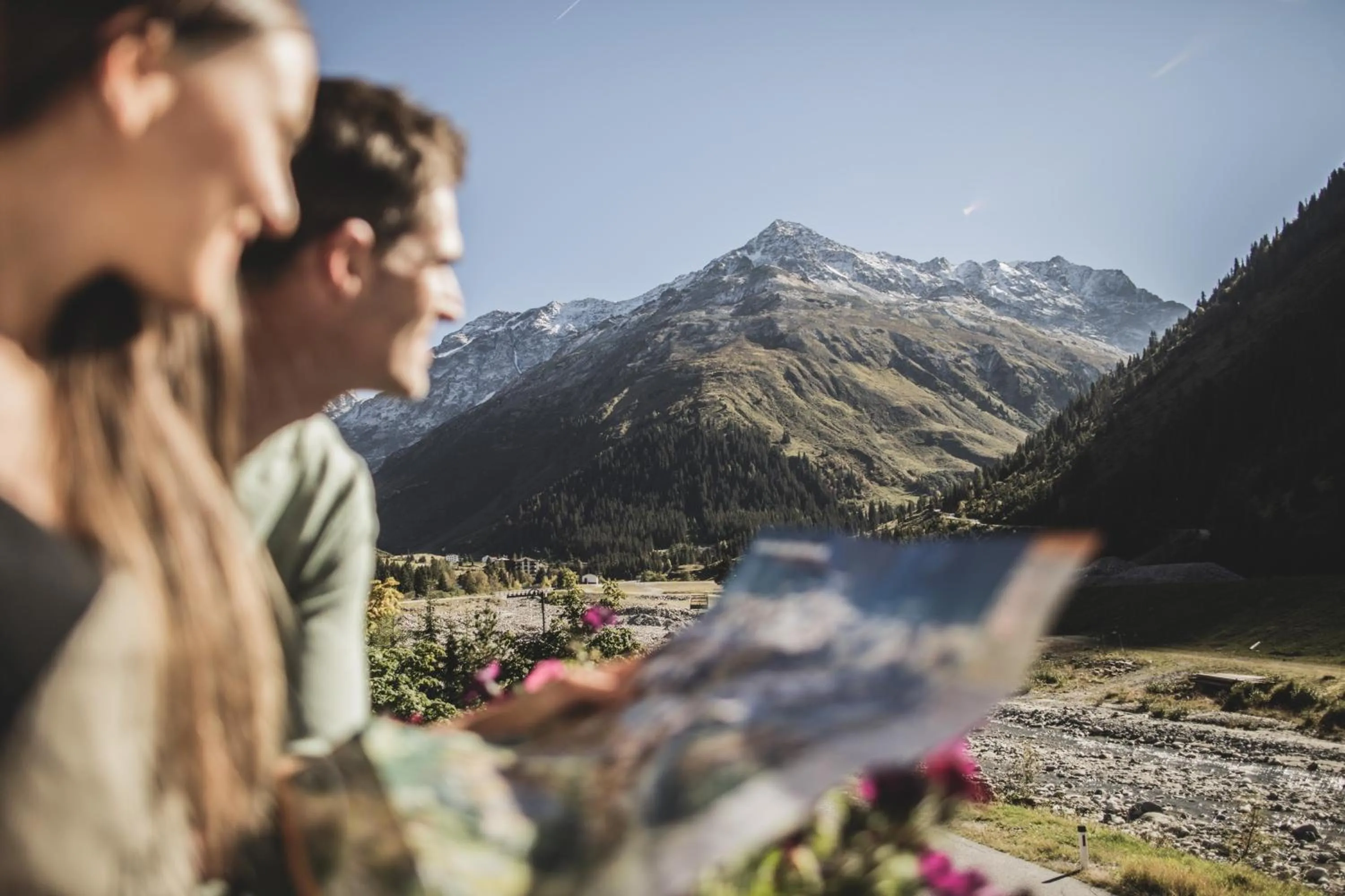 Bird's eye view in Hotel Vier Jahreszeiten
