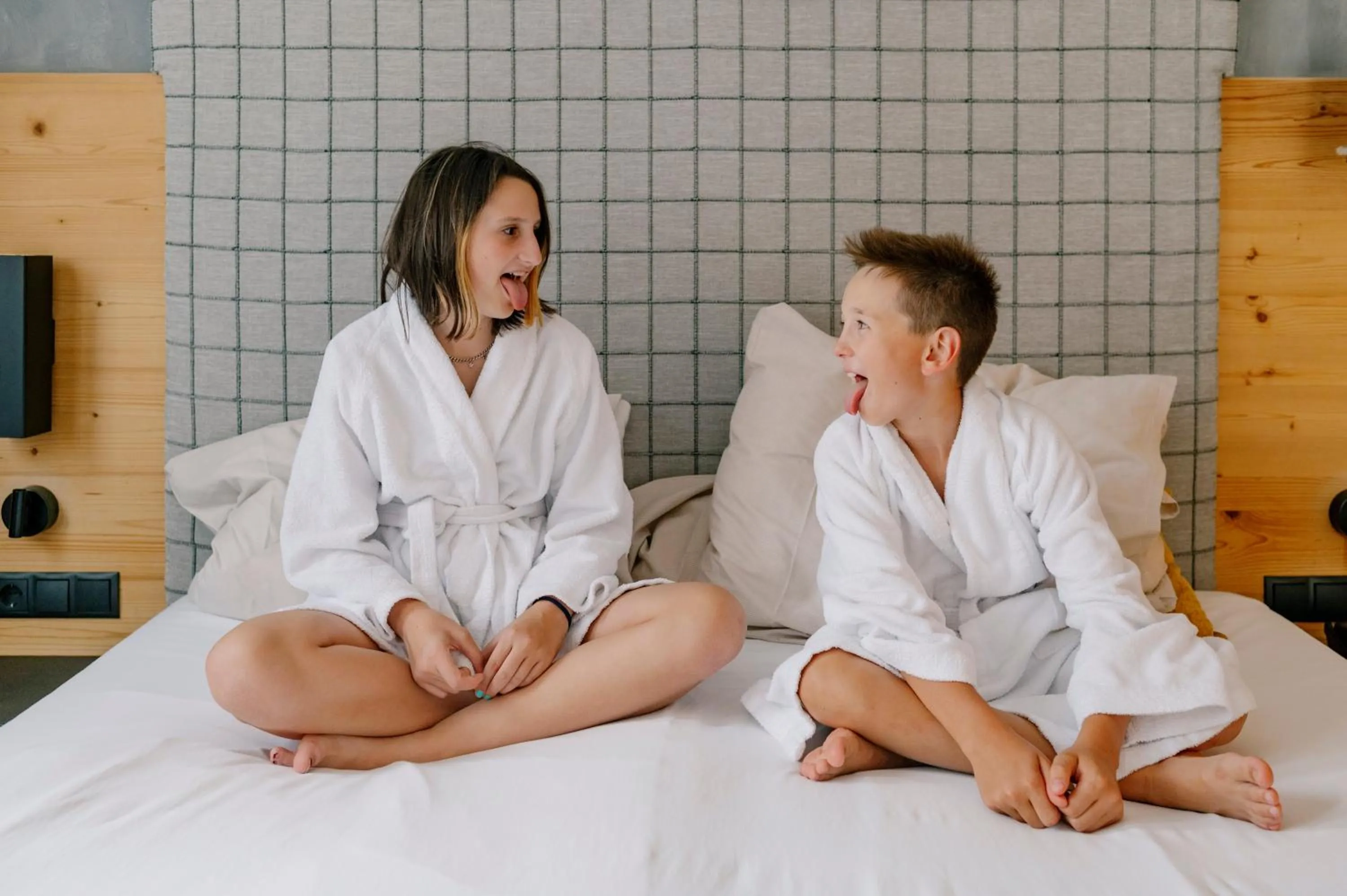 Bedroom in DAS VIER Sport,- und Wellnesshotel