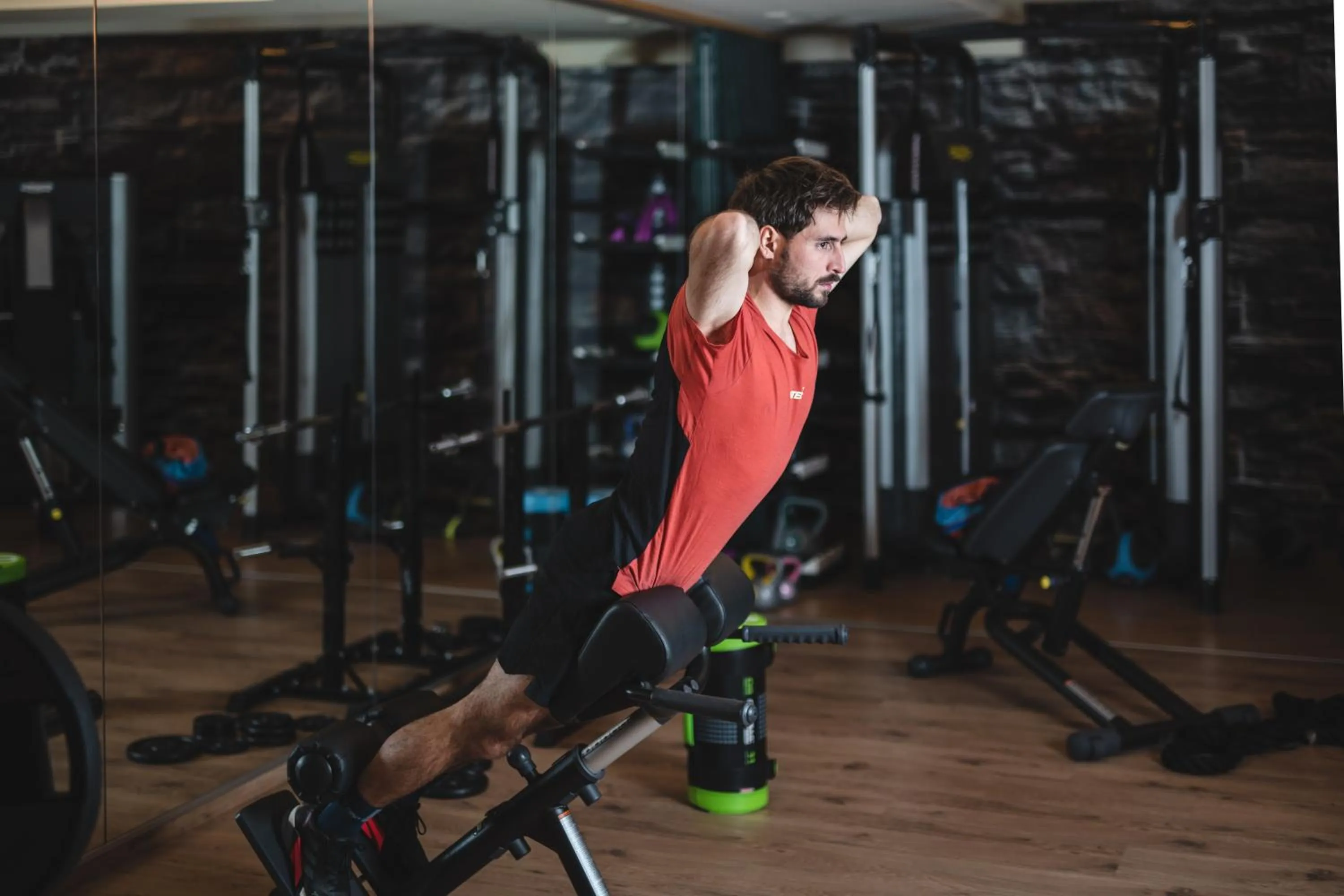 Fitness centre/facilities in DAS VIER Sport,- und Wellnesshotel