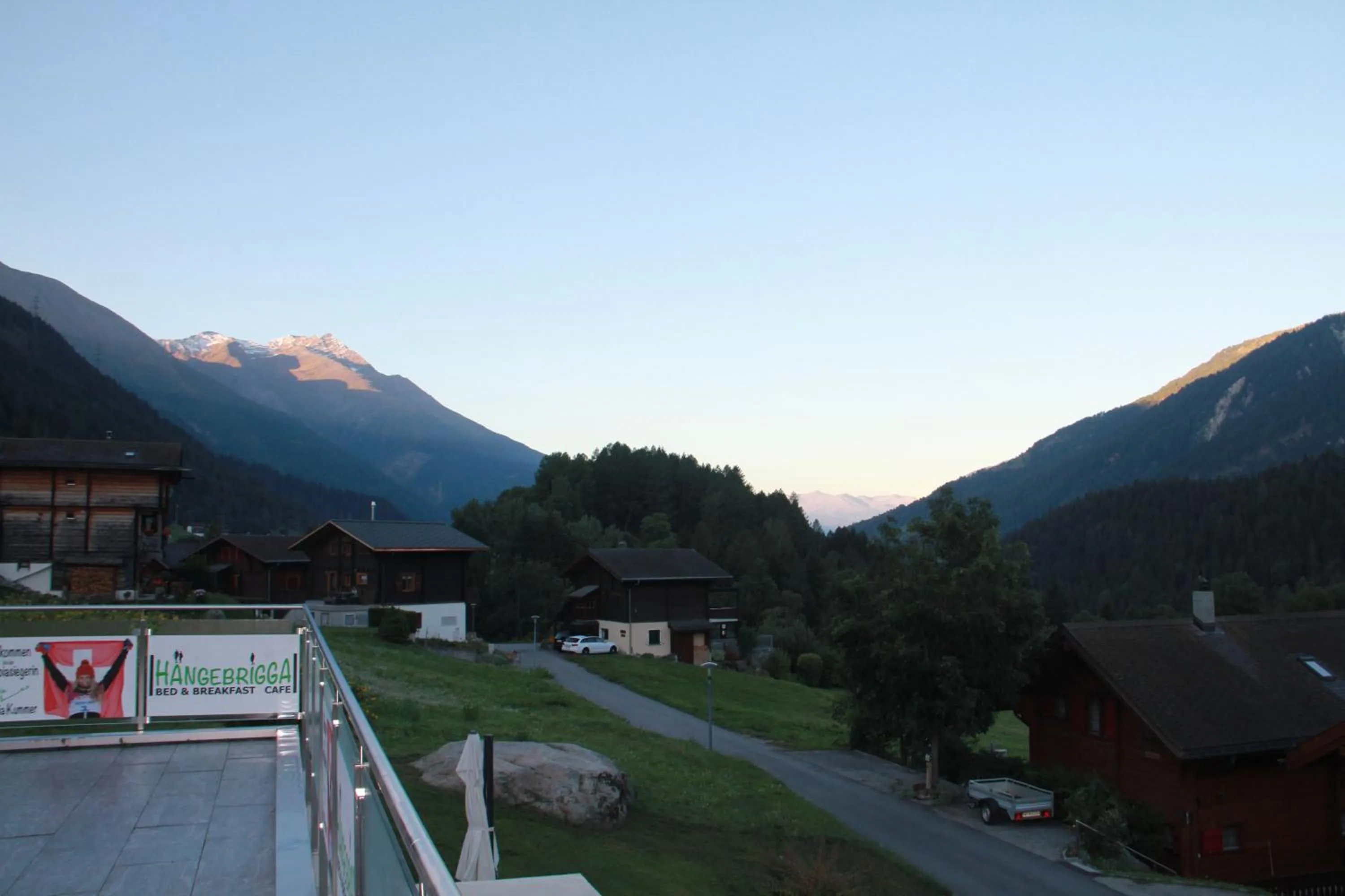Garden in B&B Hängebrigga