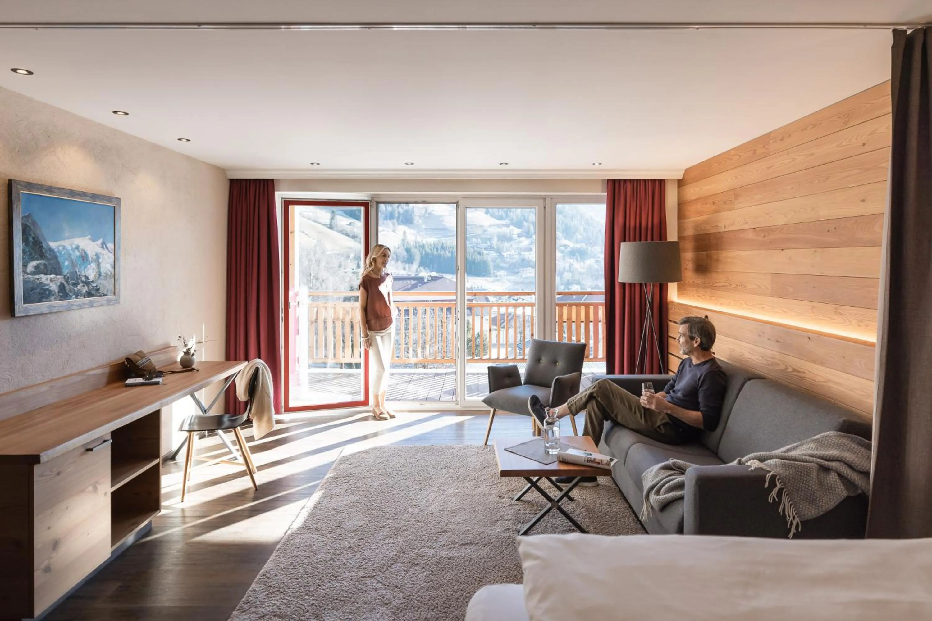 Seating area in SPA & Naturhotel Outside