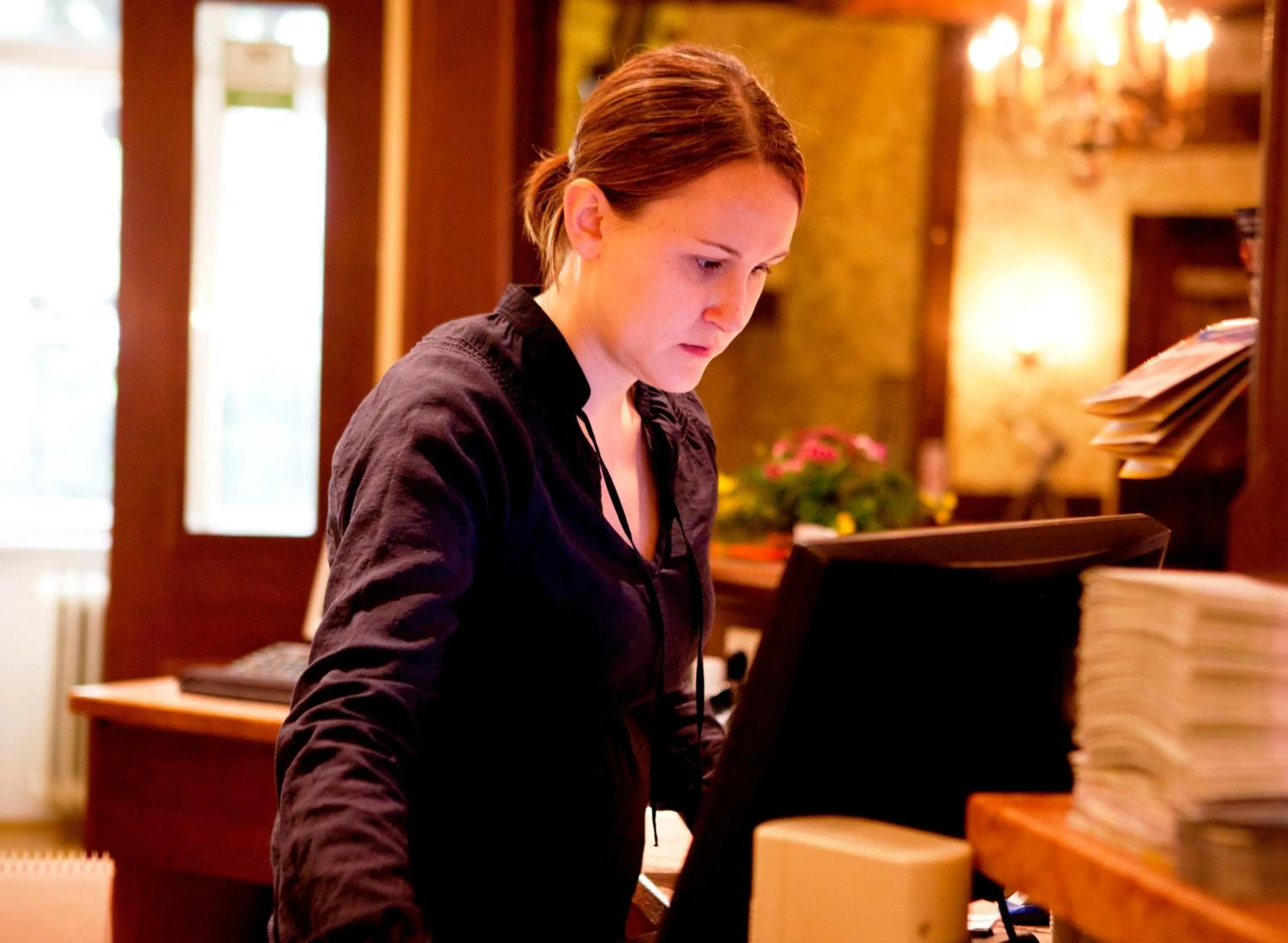 Staff in Euro Youth Hotel & Krone