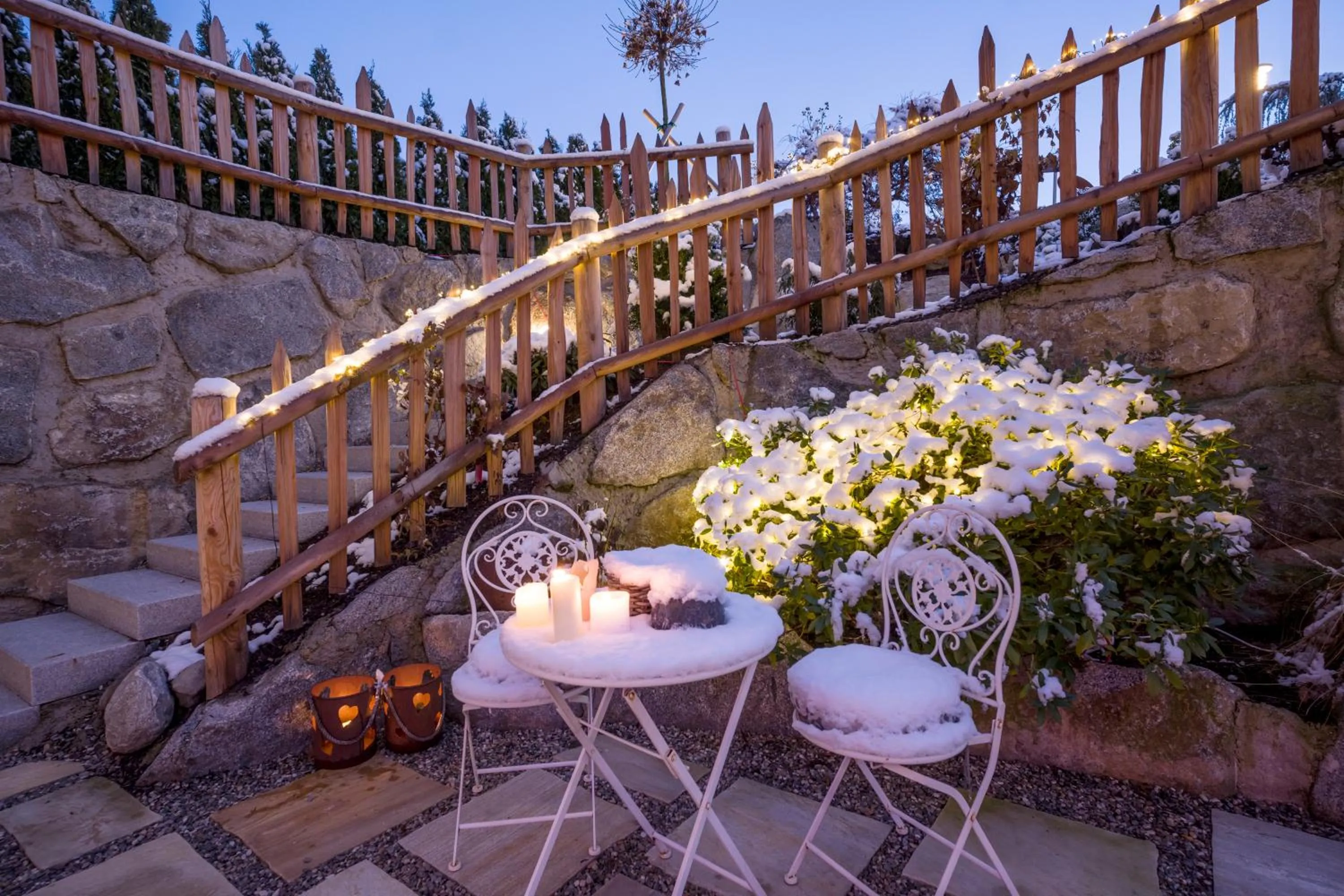 Garden in Hotel Landhaus Zillertal