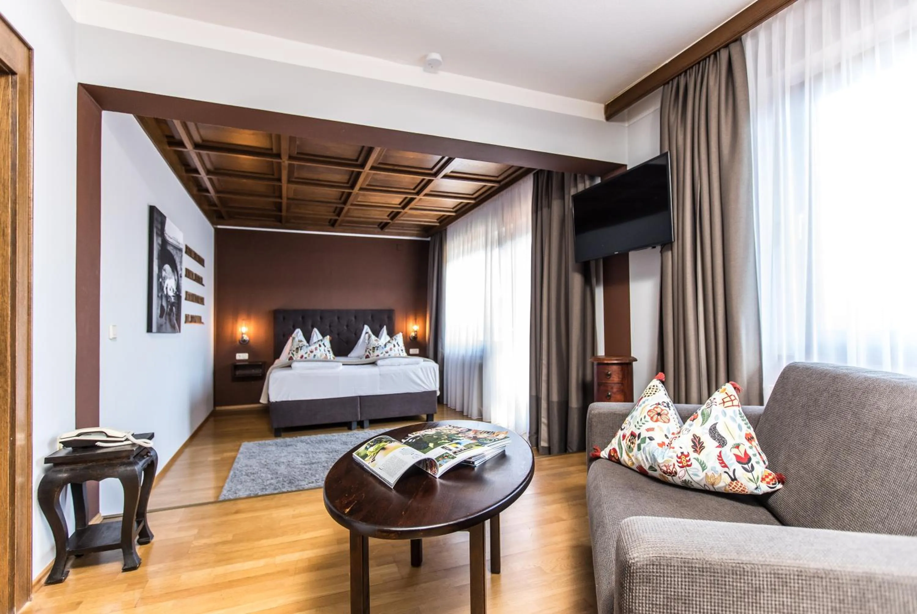 Bedroom, Bed in Landidyll-Hotel Nudelbacher