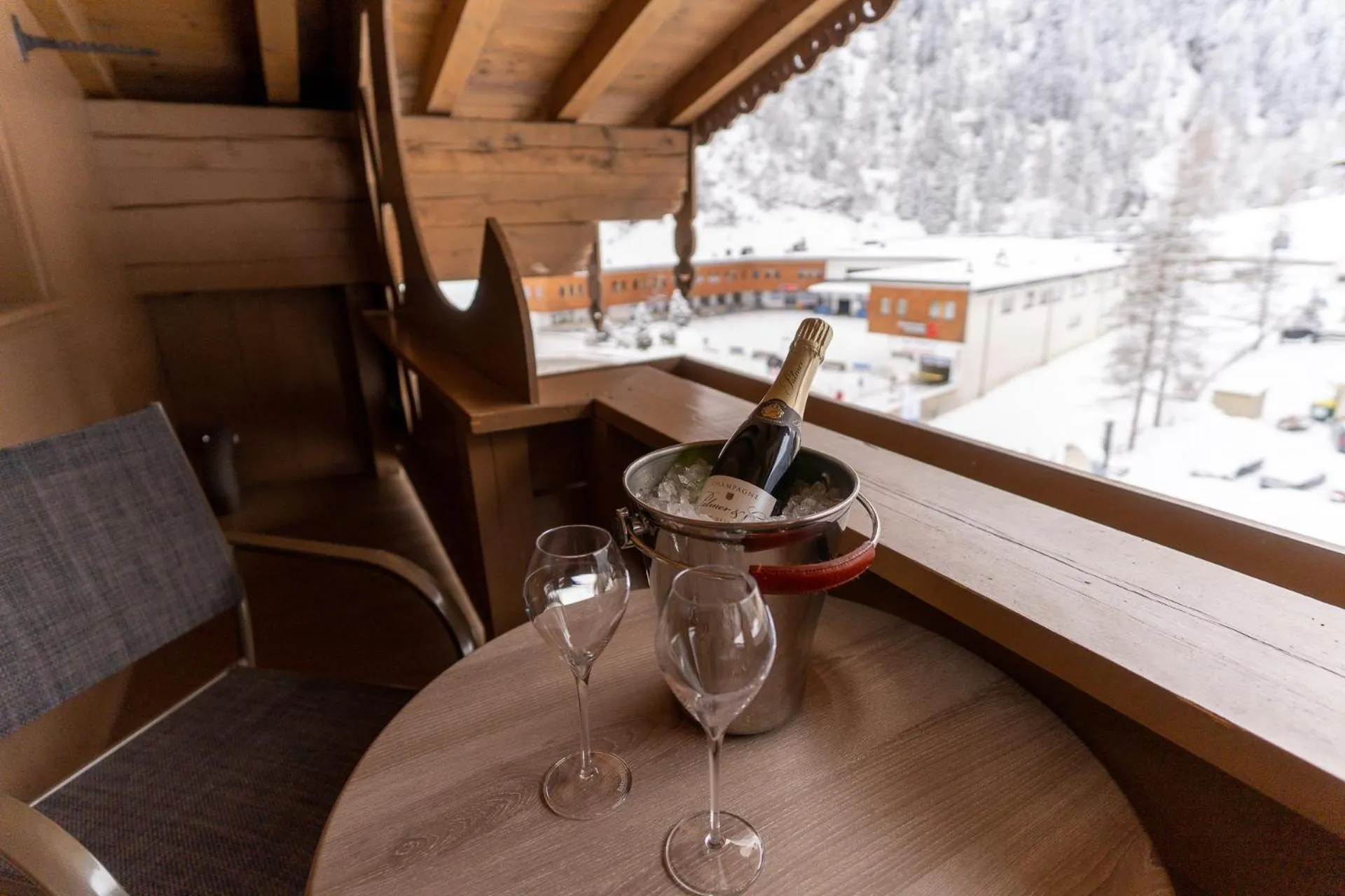 View (from property/room) in Hotel Neuhintertux 4 Sterne superior