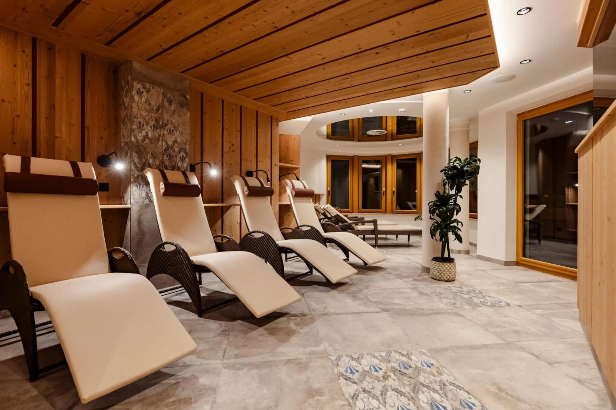 Spa and wellness centre/facilities in Hotel Neuhintertux 4 Sterne superior