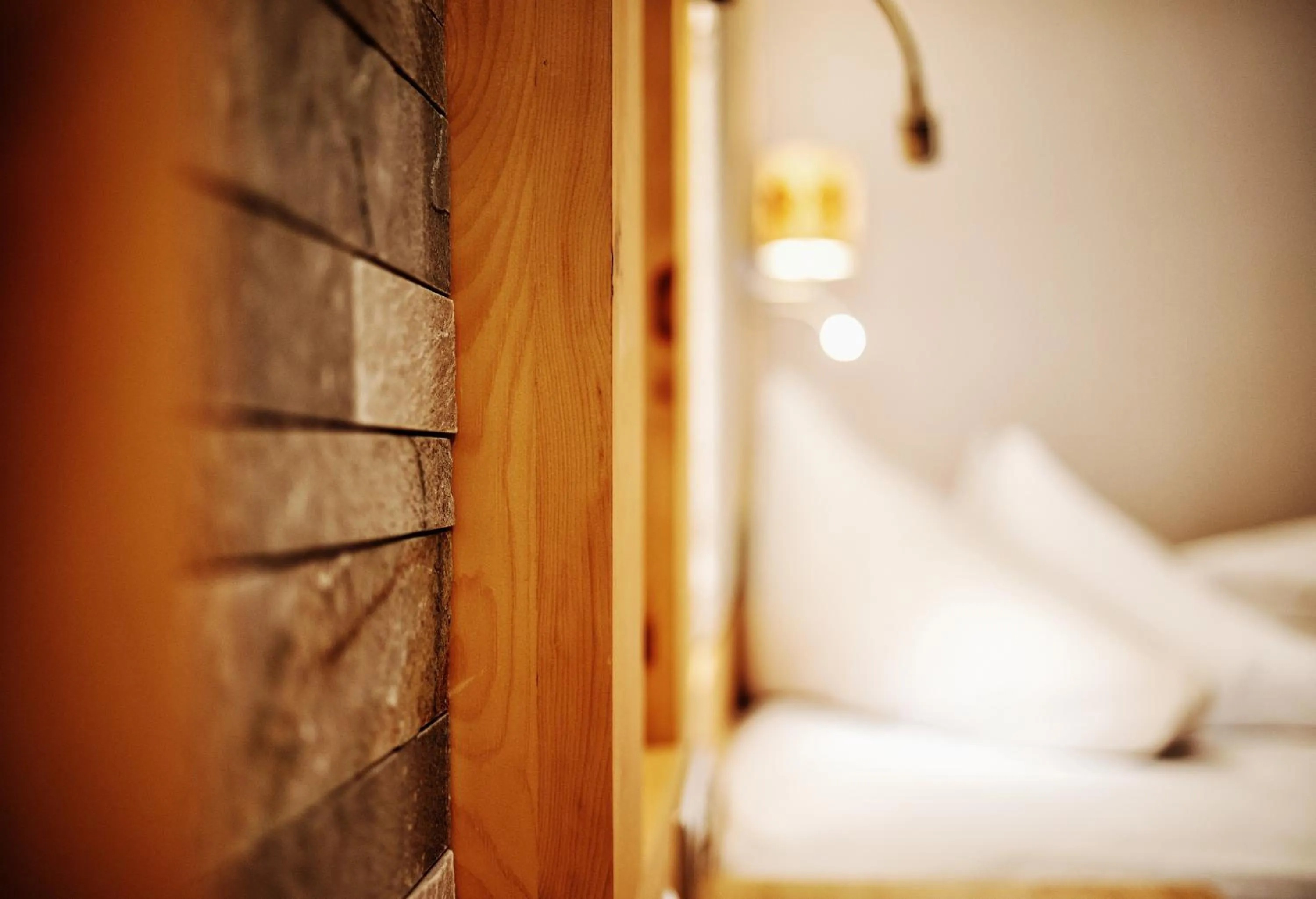 Decorative detail, Bed in Hotel Neuhintertux 4 Sterne superior