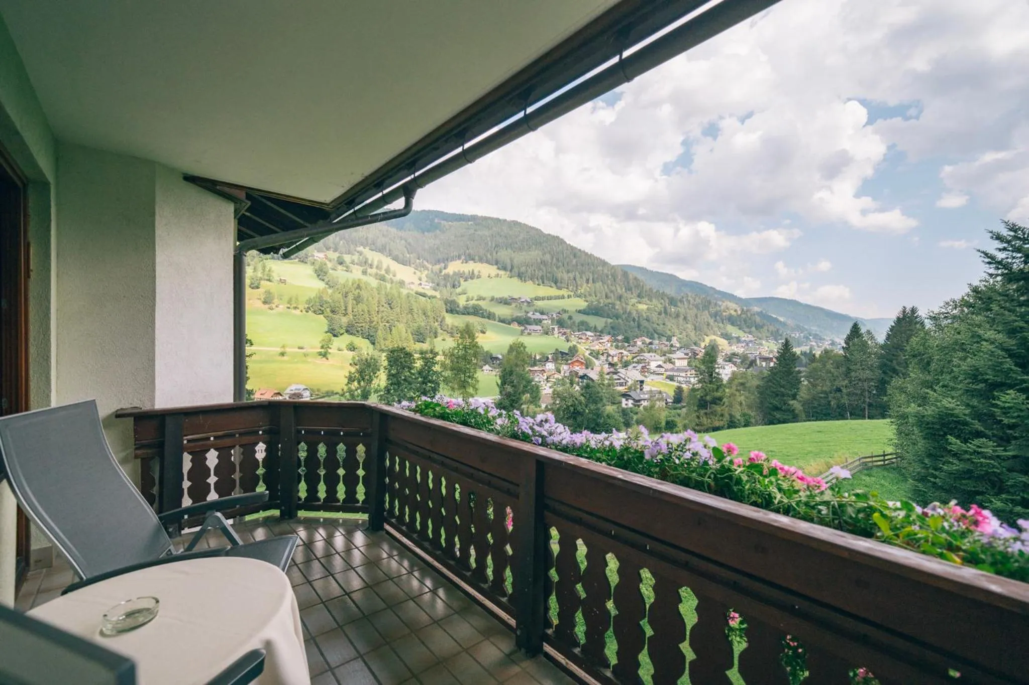 View (from property/room) in Der Kirchheimerhof - Superior