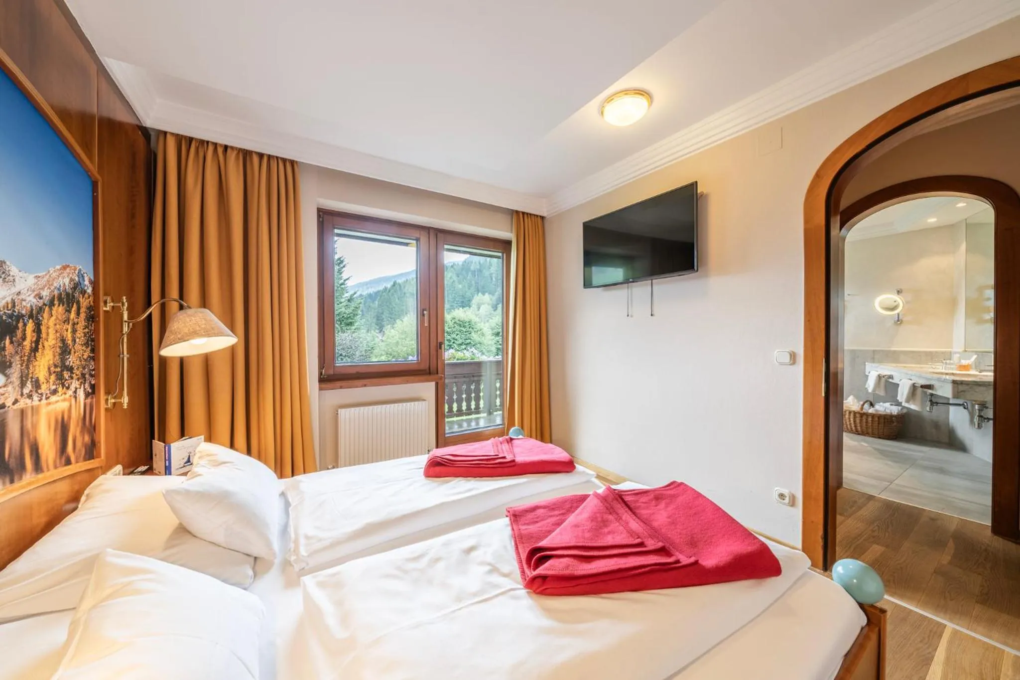 Bedroom, Bed in Der Kirchheimerhof - Superior