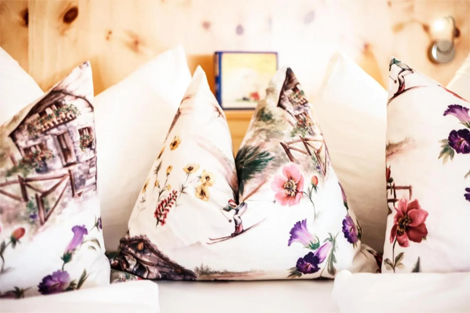 Decorative detail, Bed in Der Kirchheimerhof - Superior