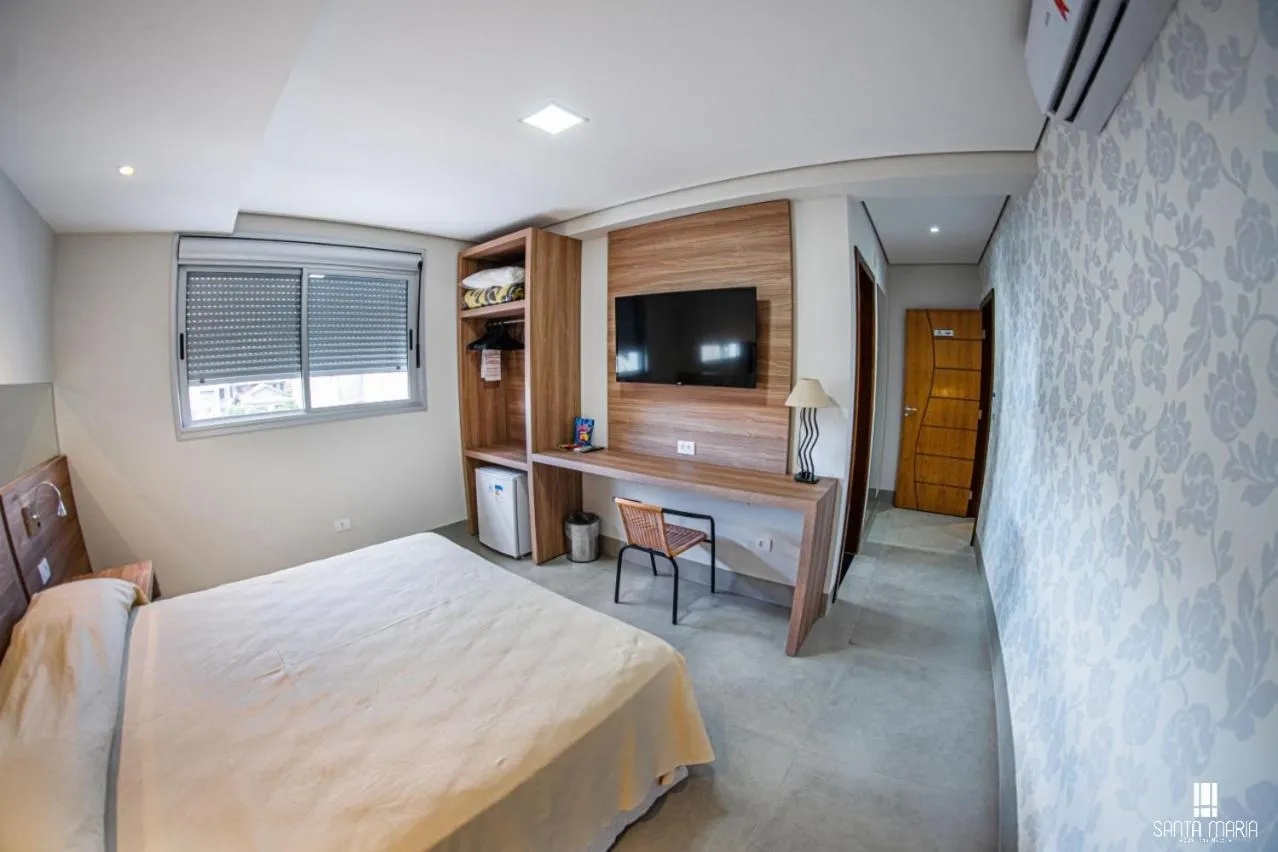 Bed in Hotel Santa Maria