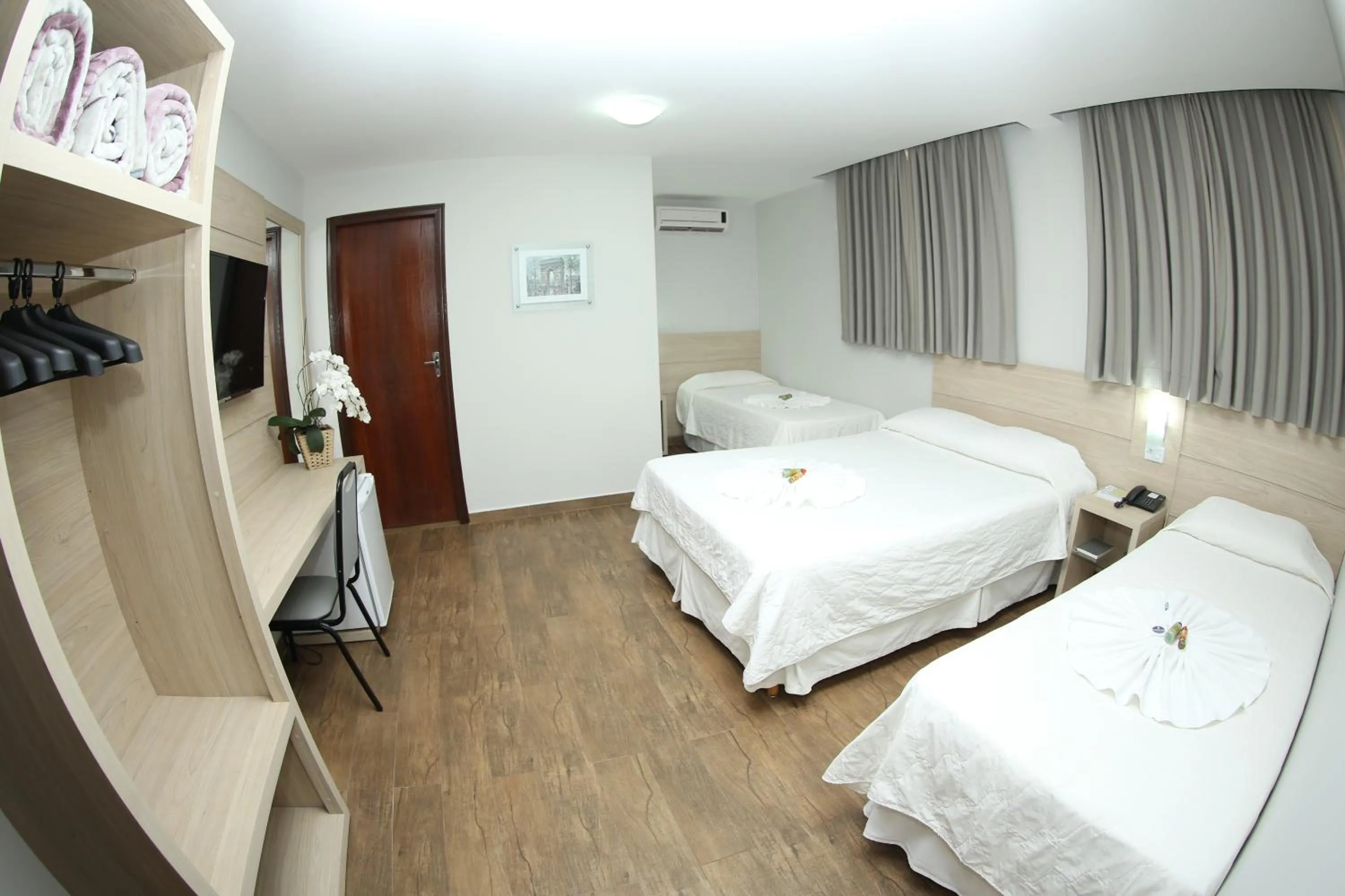 Bed in Hotel Santa Maria