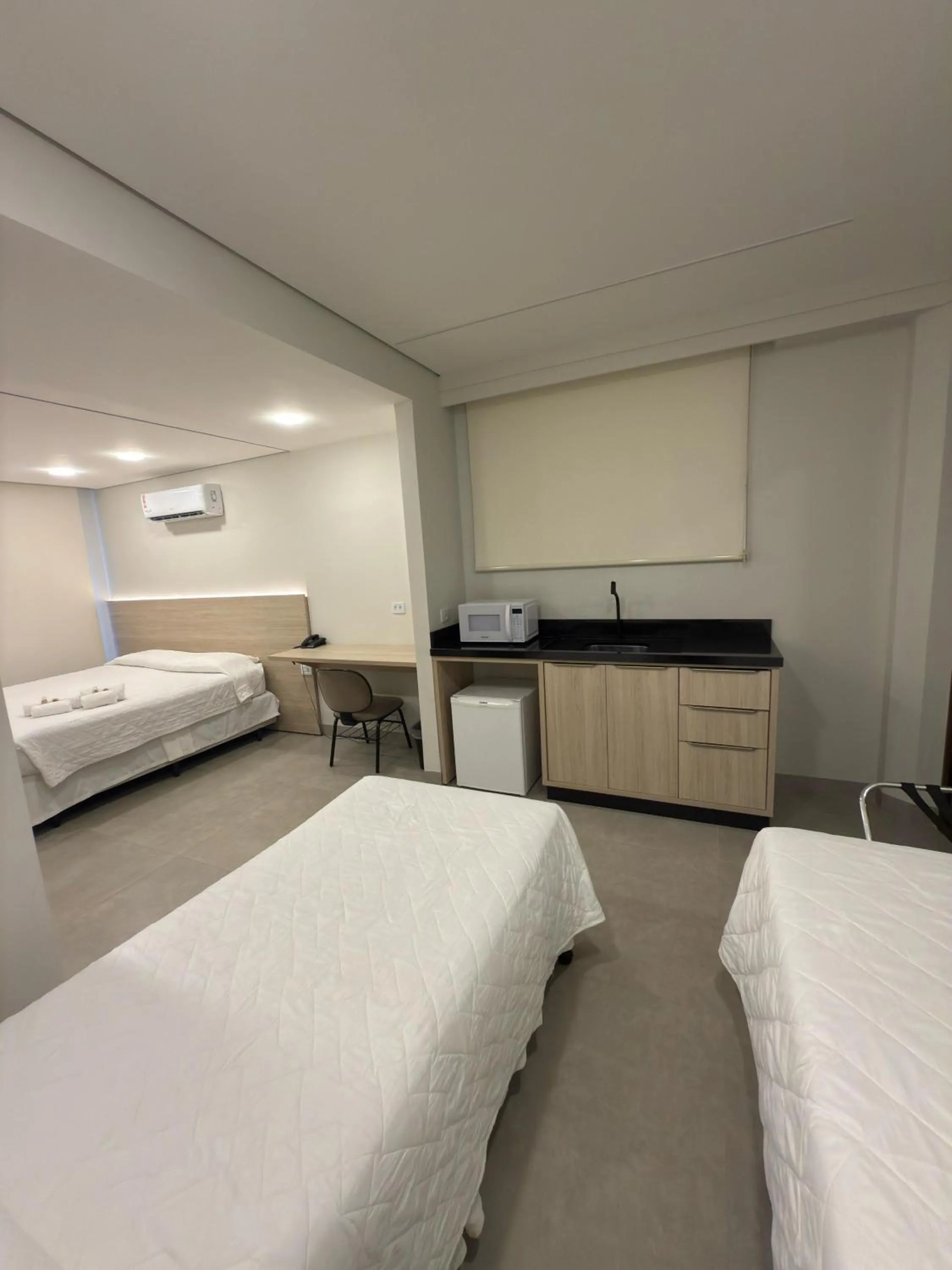 Bed in Hotel Santa Maria