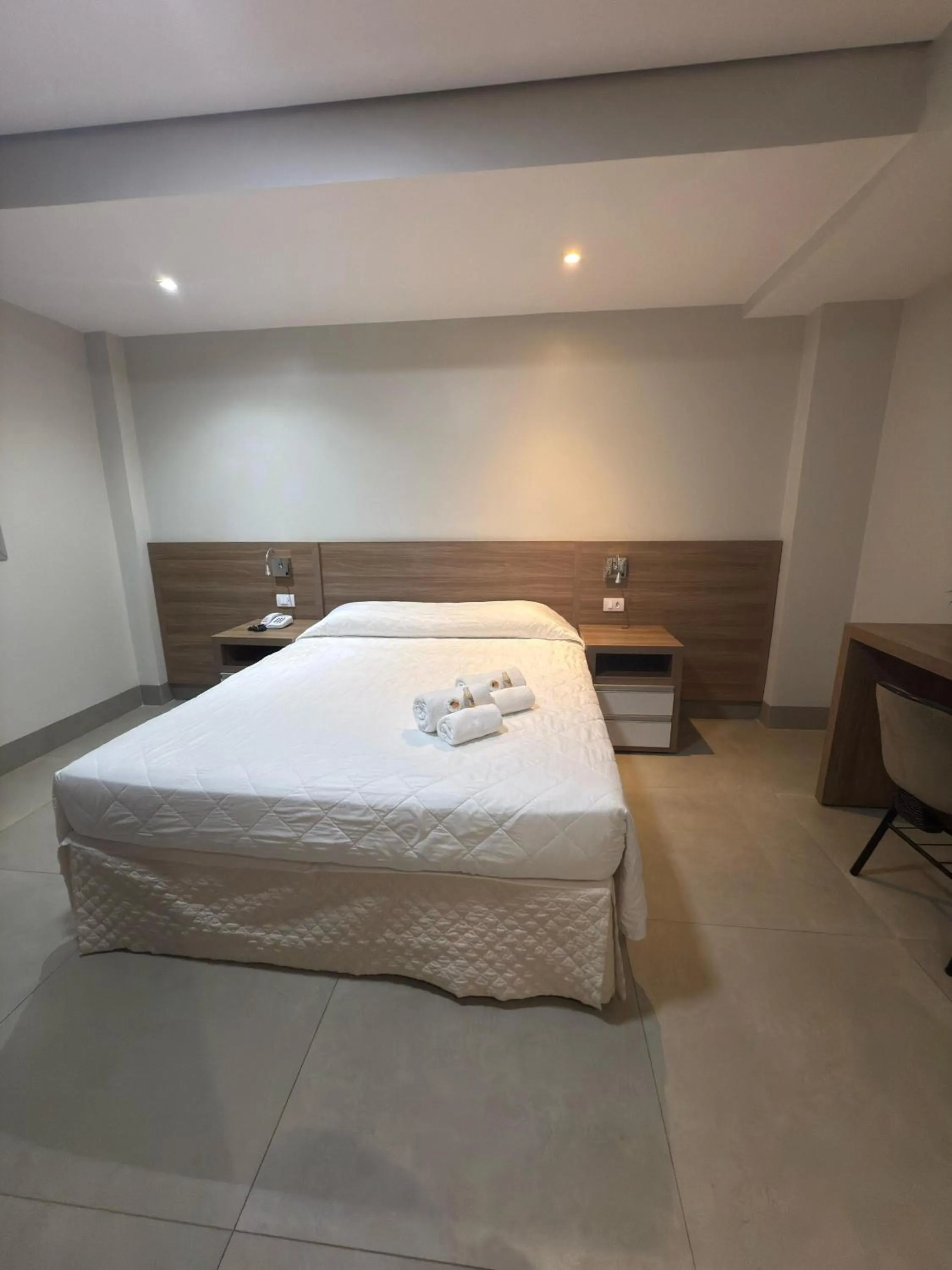 Bed in Hotel Santa Maria