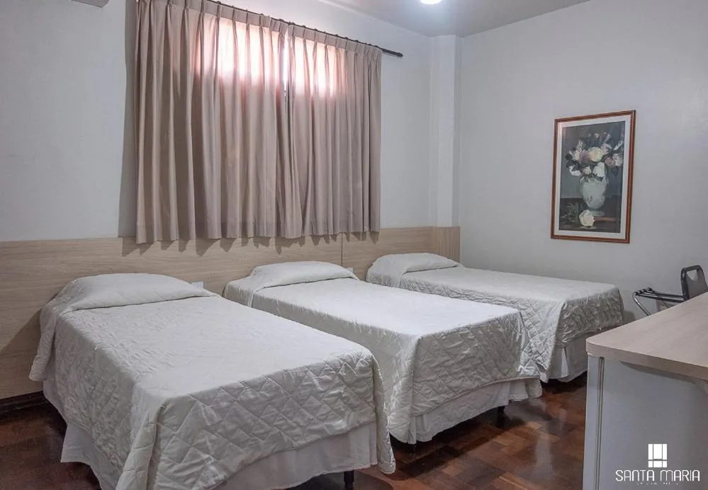 Bed in Hotel Santa Maria