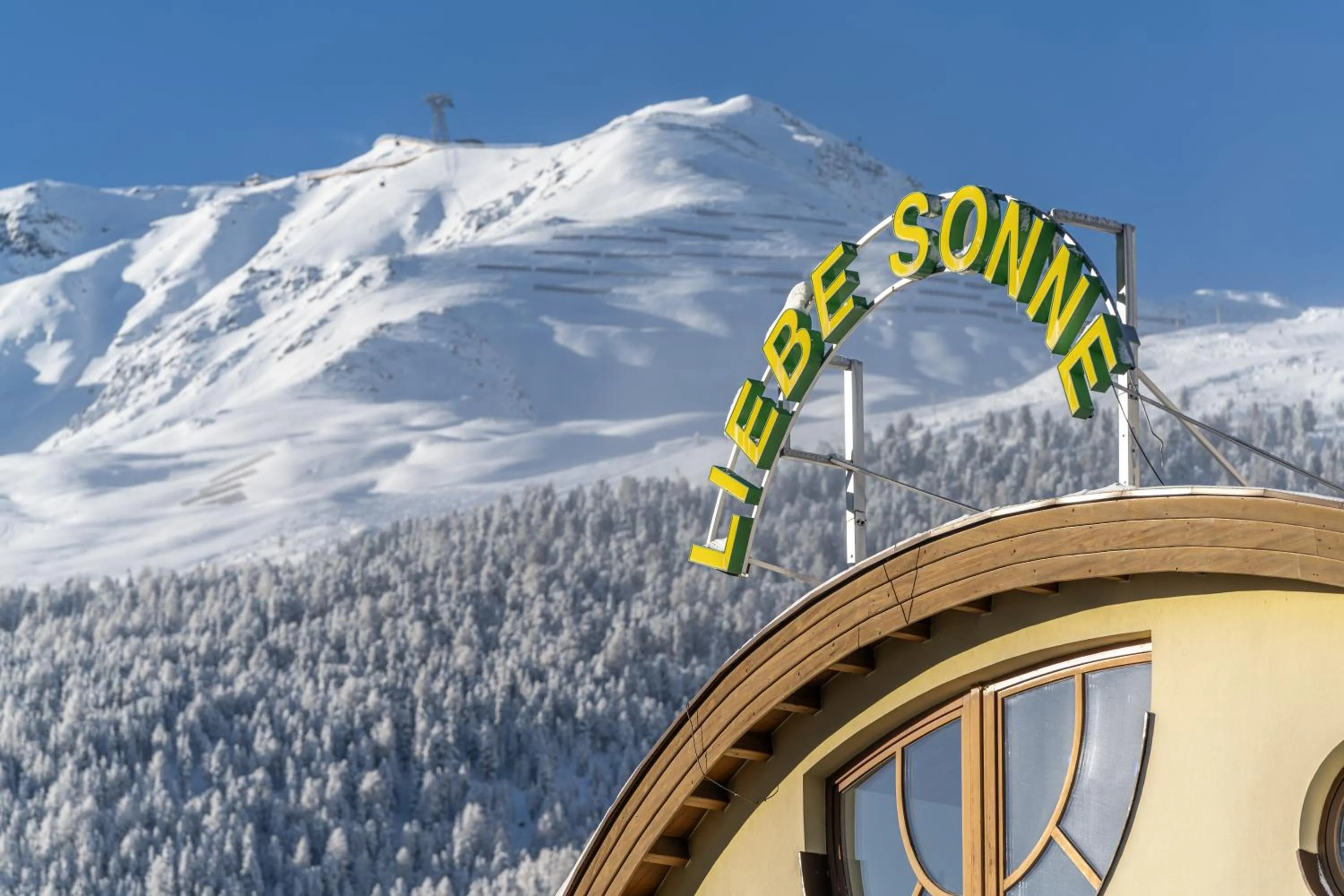 View (from property/room) in Hotel Liebe Sonne 4S