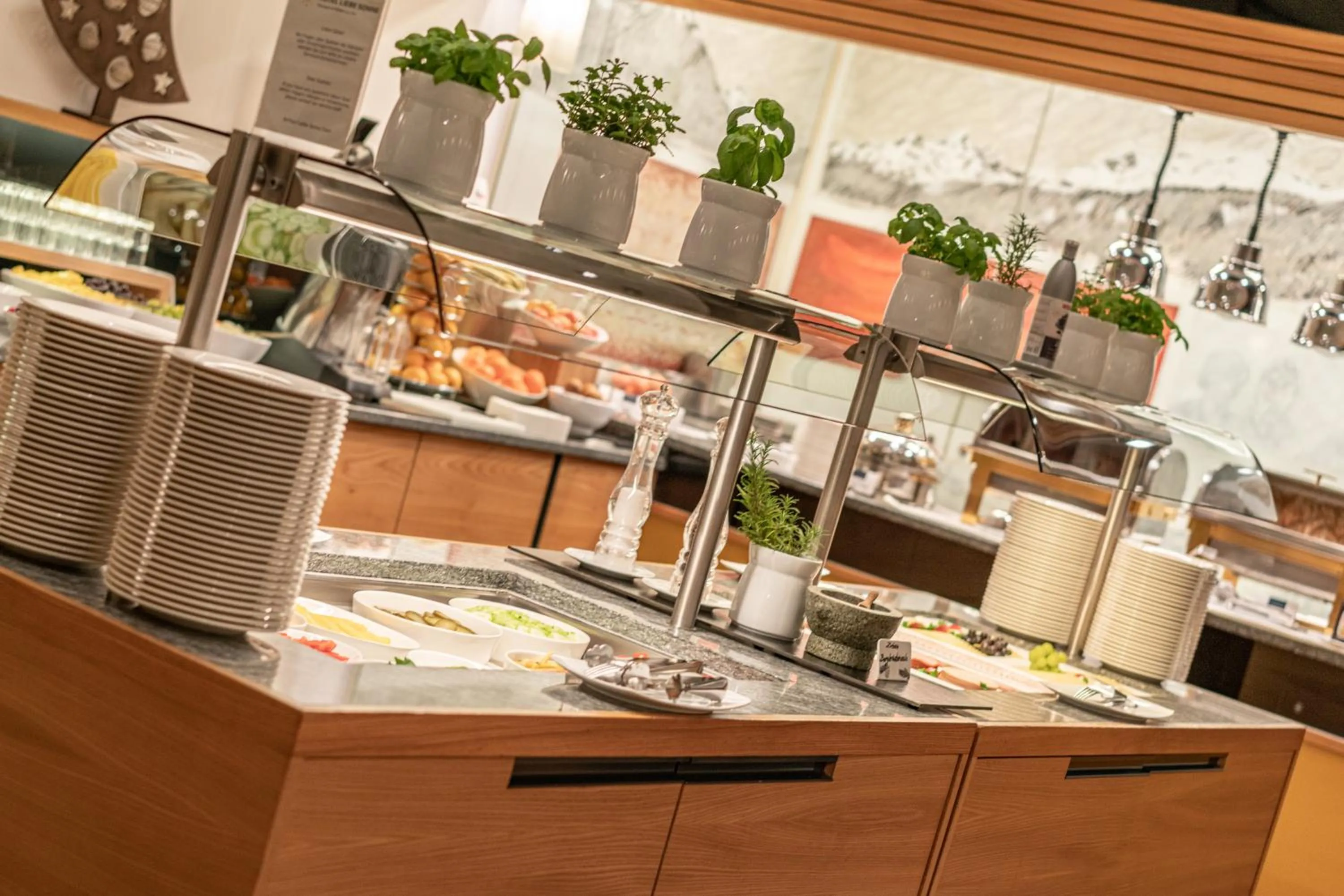 Buffet breakfast in Hotel Liebe Sonne 4S