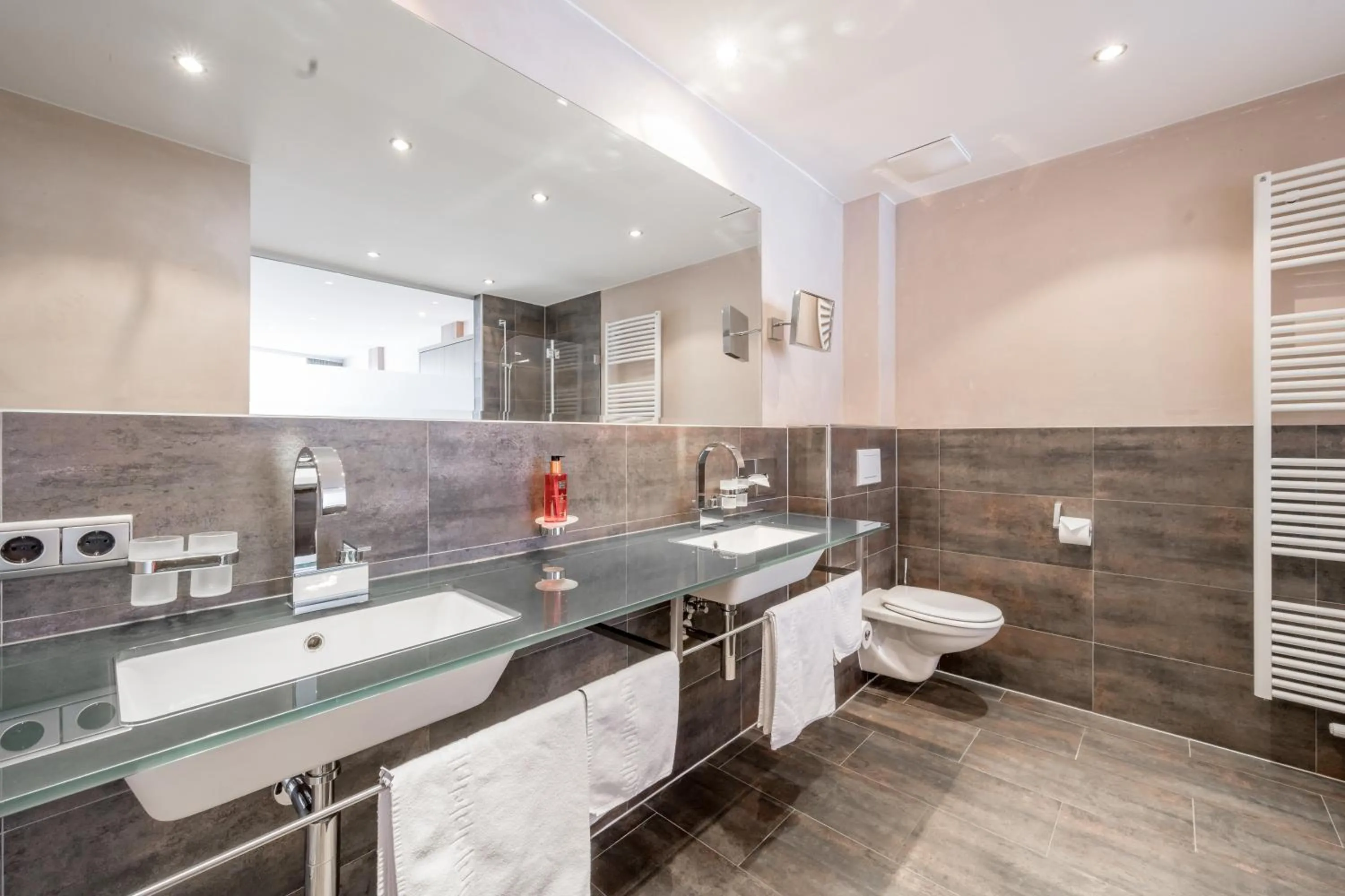 Shower in Hotel Garni Christine