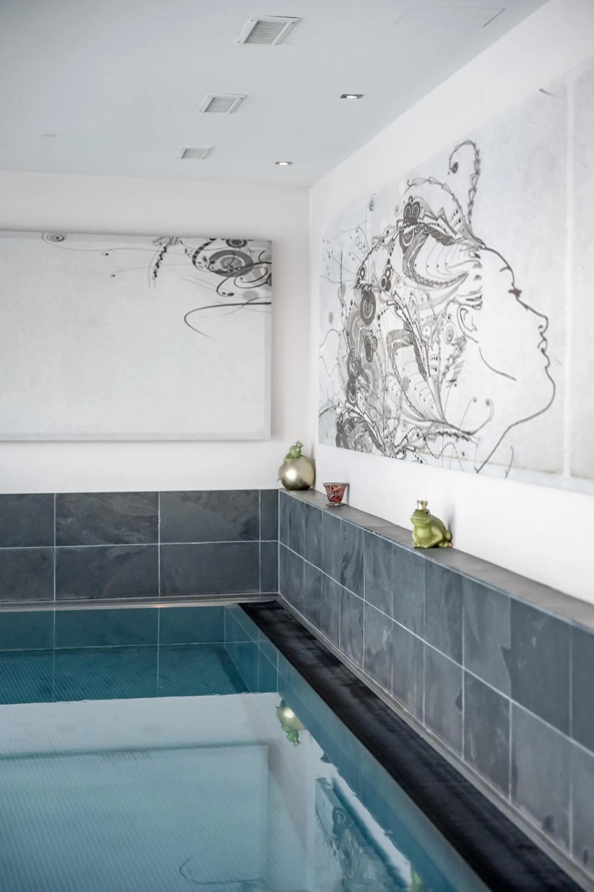 Spa and wellness centre/facilities in Hotel Garni Christine