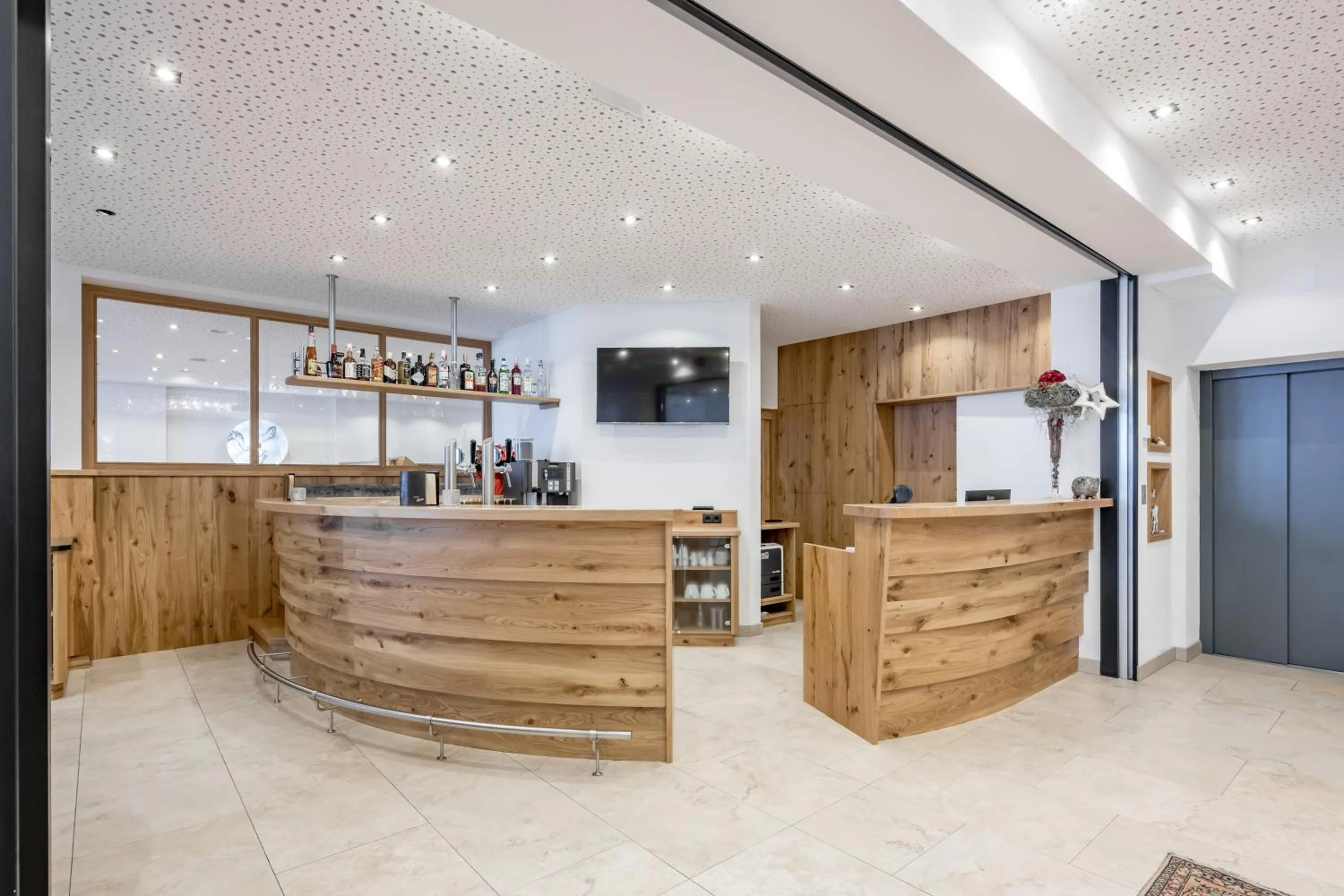 Lobby or reception in Hotel Garni Christine