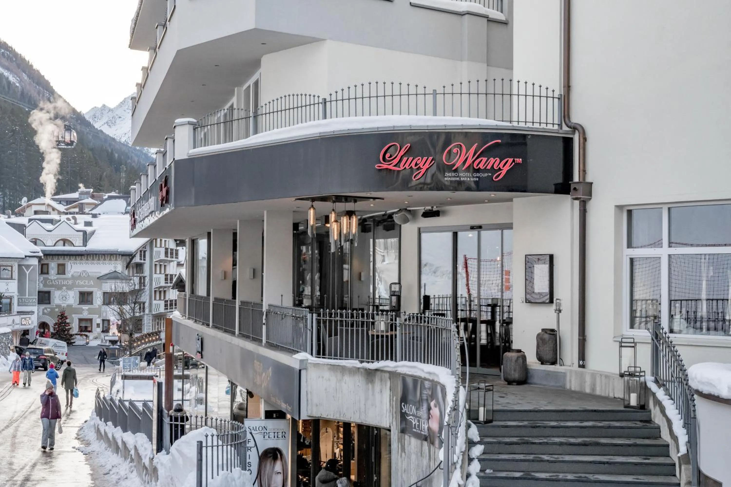Property building in Hotel Garni Christine
