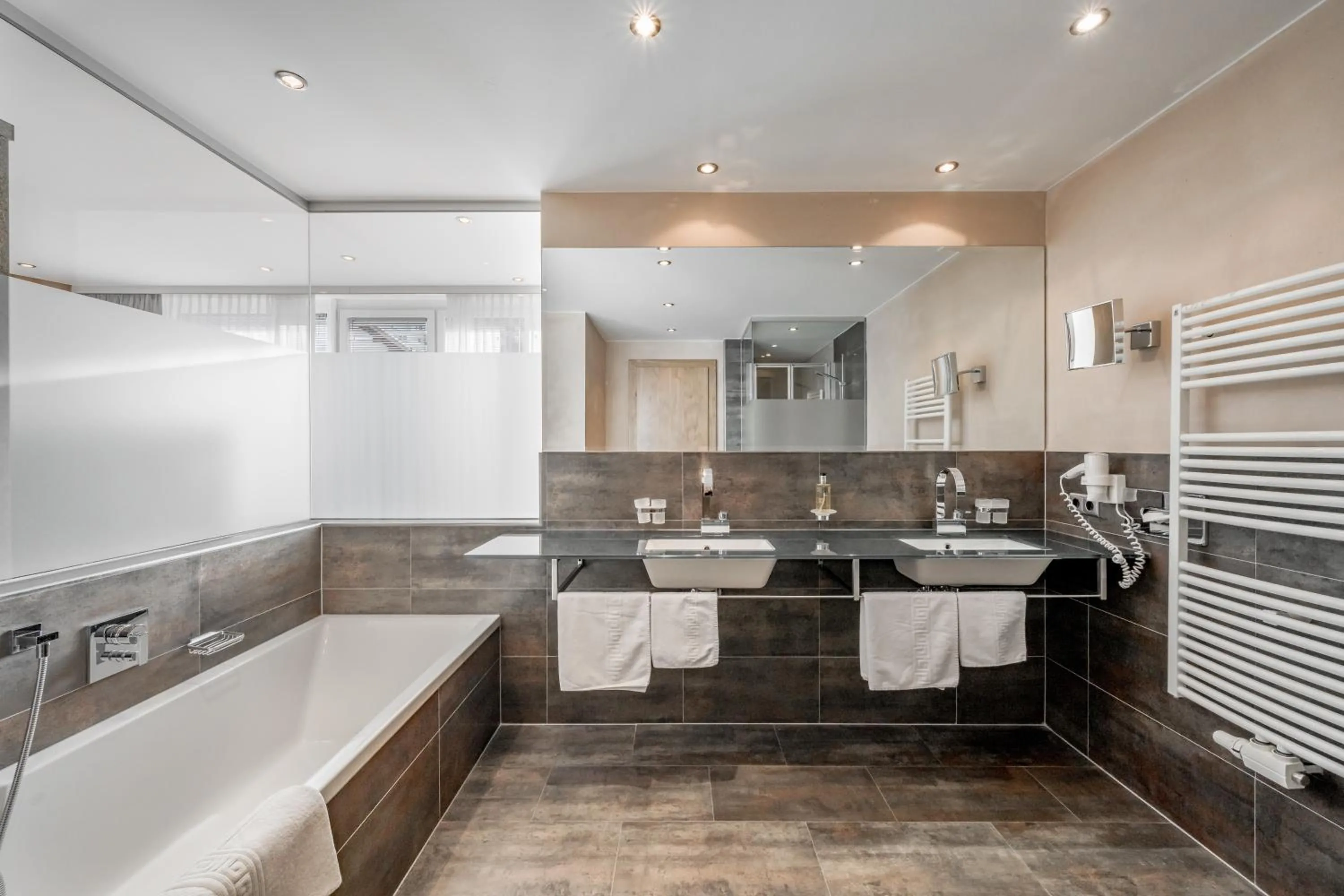 Shower in Hotel Garni Christine