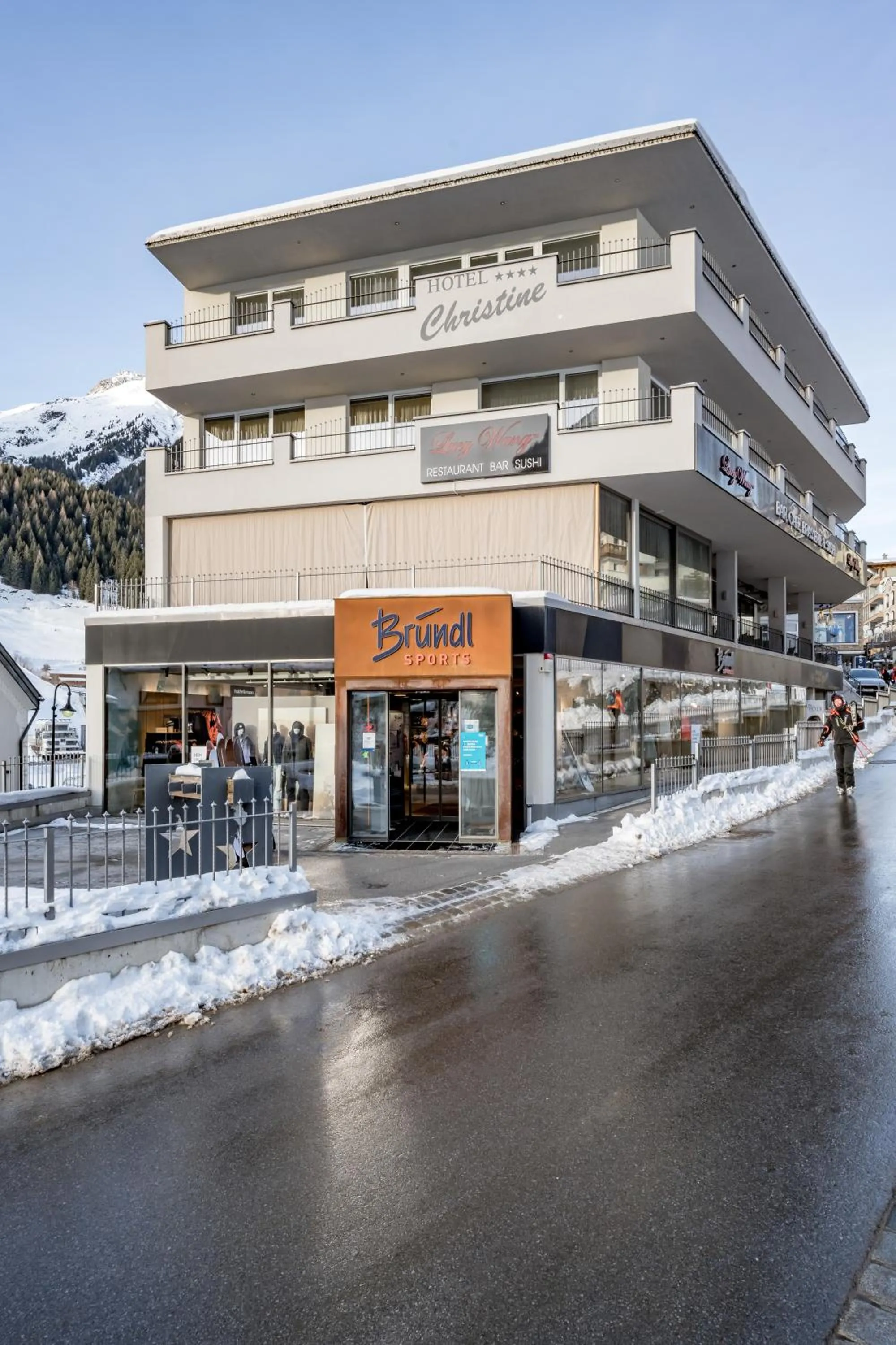 Property building in Hotel Garni Christine