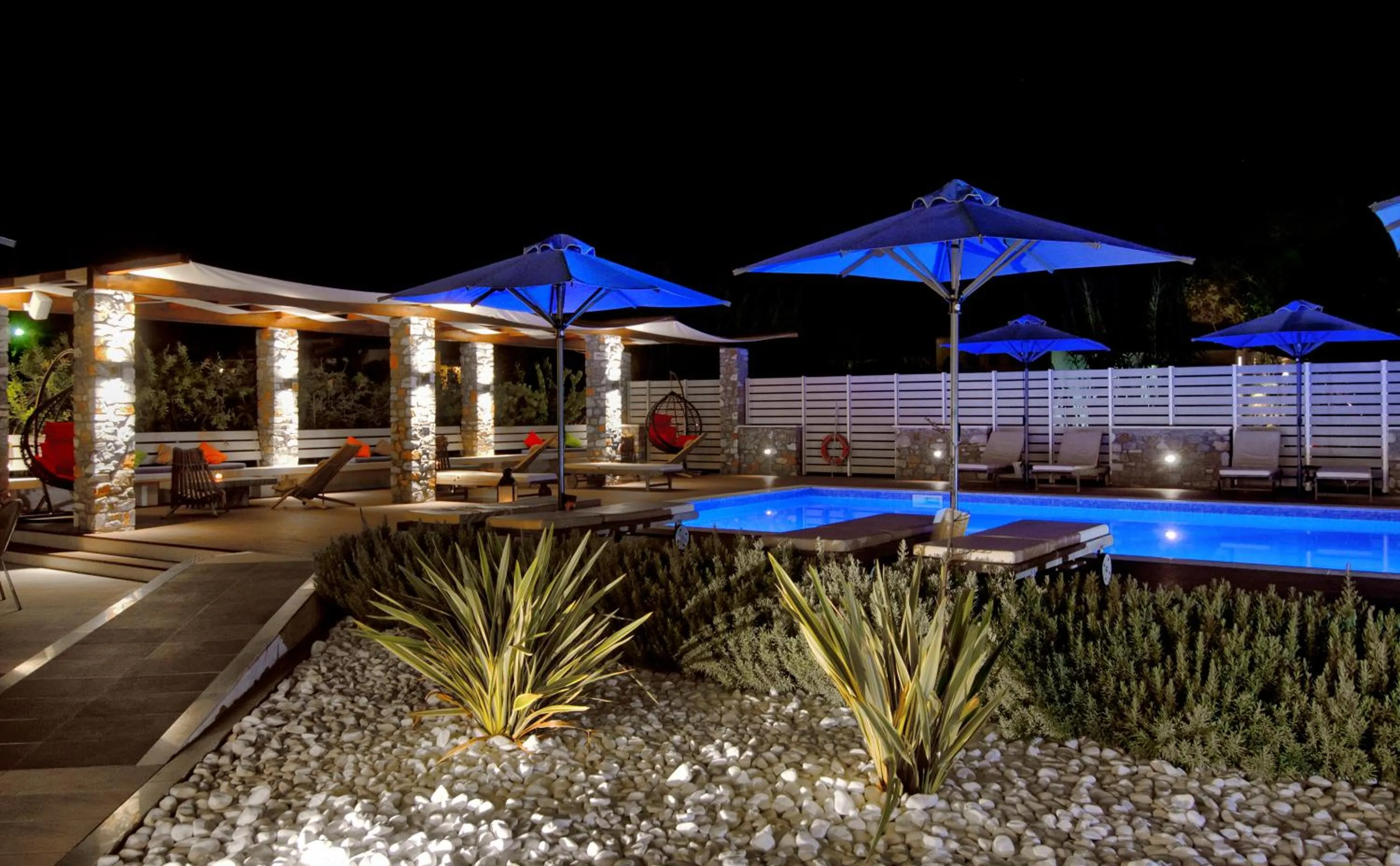 Swimming pool in Hotel Korali