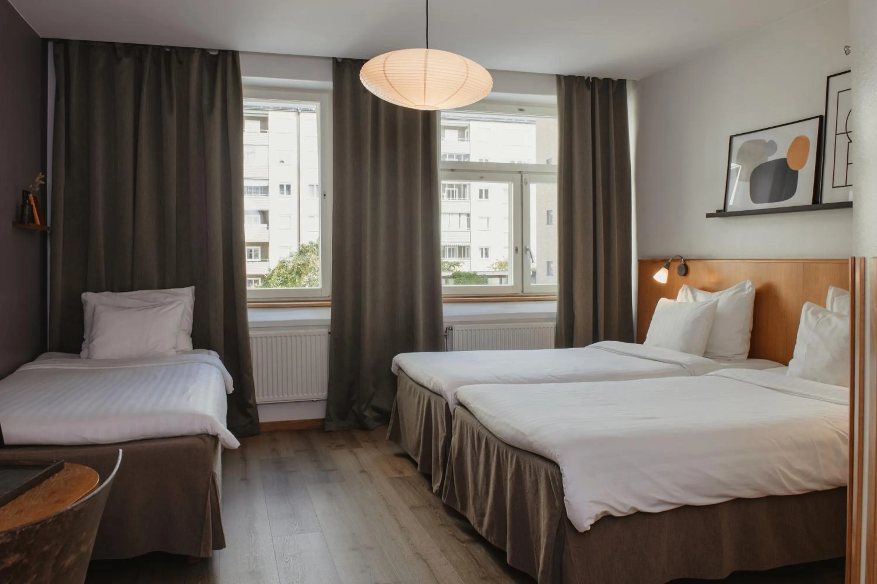 Property building, Bed in Home Hotel Uppsala