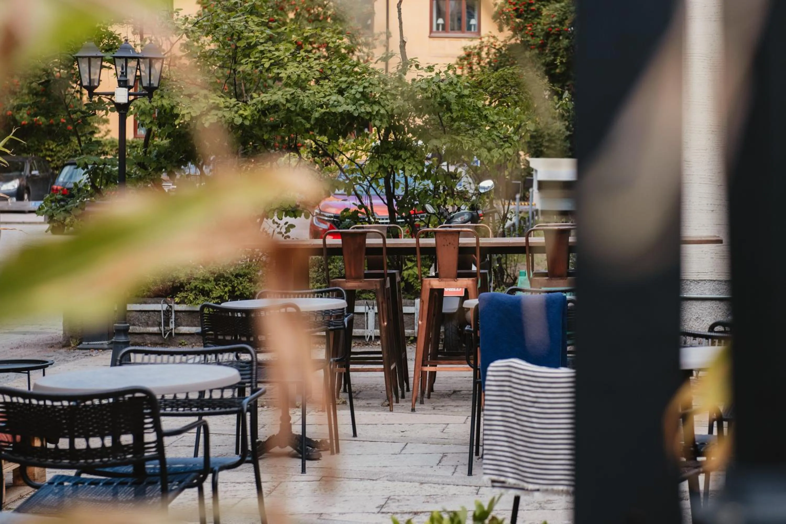 Patio in Home Hotel Uppsala